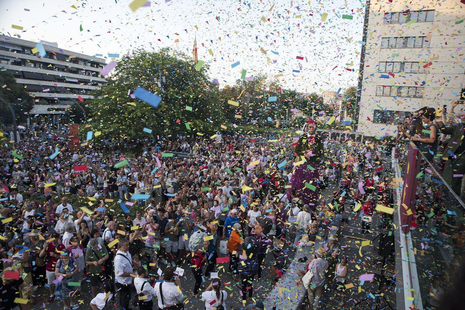 Pregó d'inici de Festa Major 2025. FOTO: Bernat Millet.
