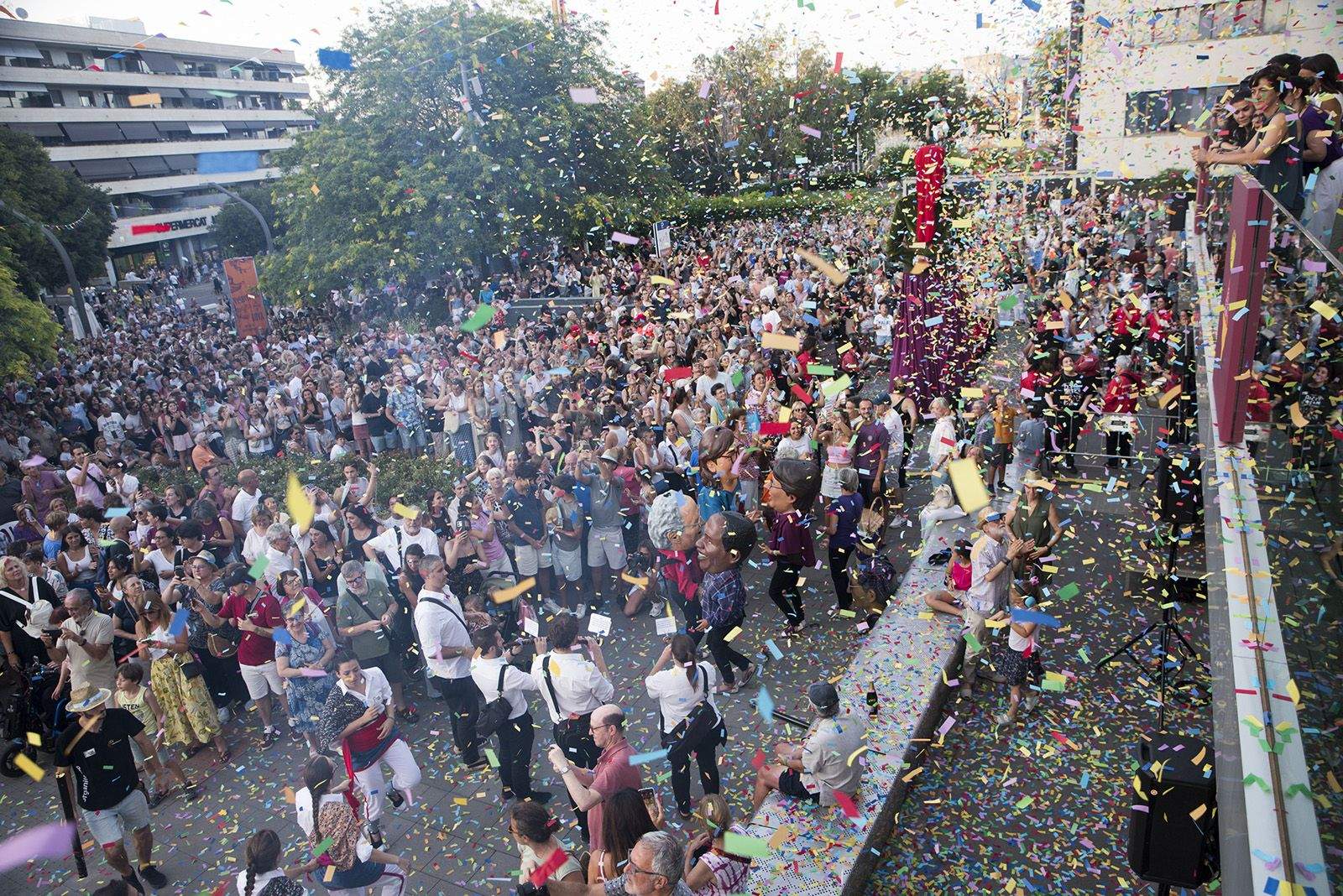 Pregó d'inici de Festa Major 2025. FOTO: Bernat Millet.