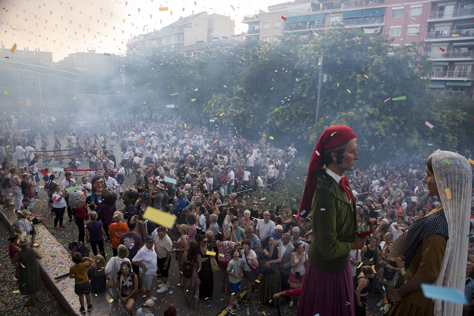 Pregó d'inici de Festa Major 2025. FOTO: Bernat Millet.