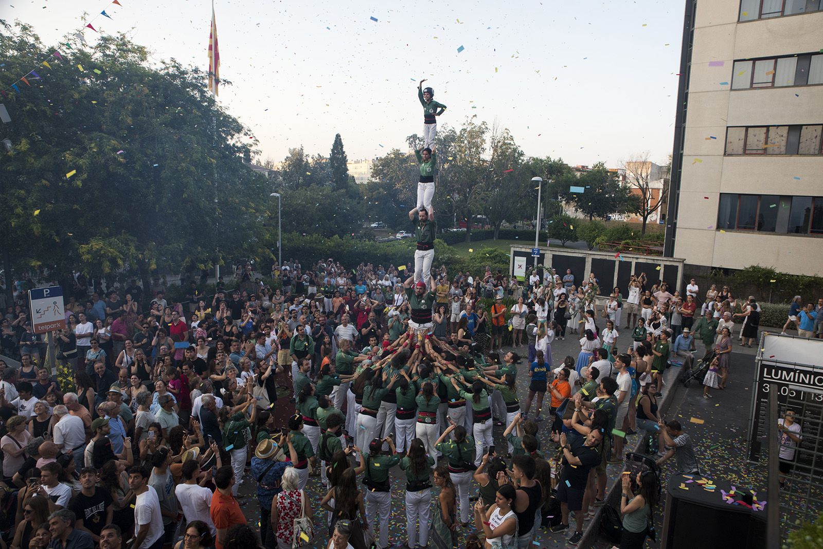 Pregó d'inici de Festa Major 2025. FOTO: Bernat Millet.