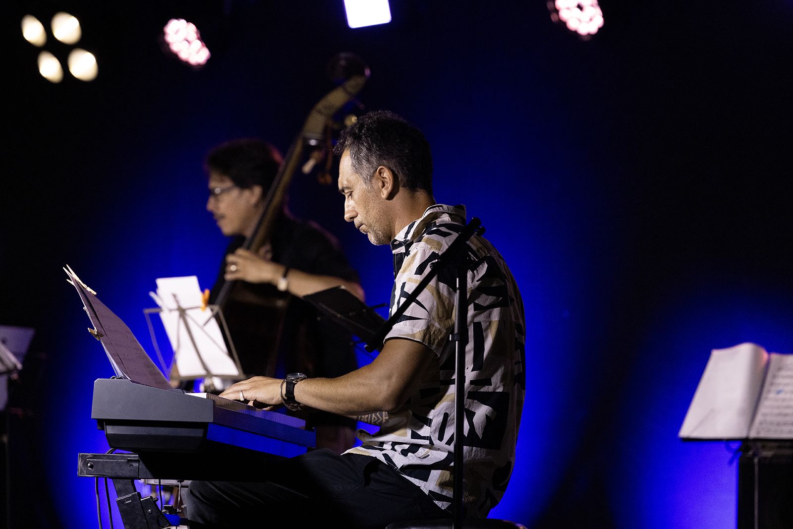 Concert d'homenatge a Quico Samsó a la plaça de Can Quitèria FOTO: Victòria Rovira (TOT Sant Cugat) 