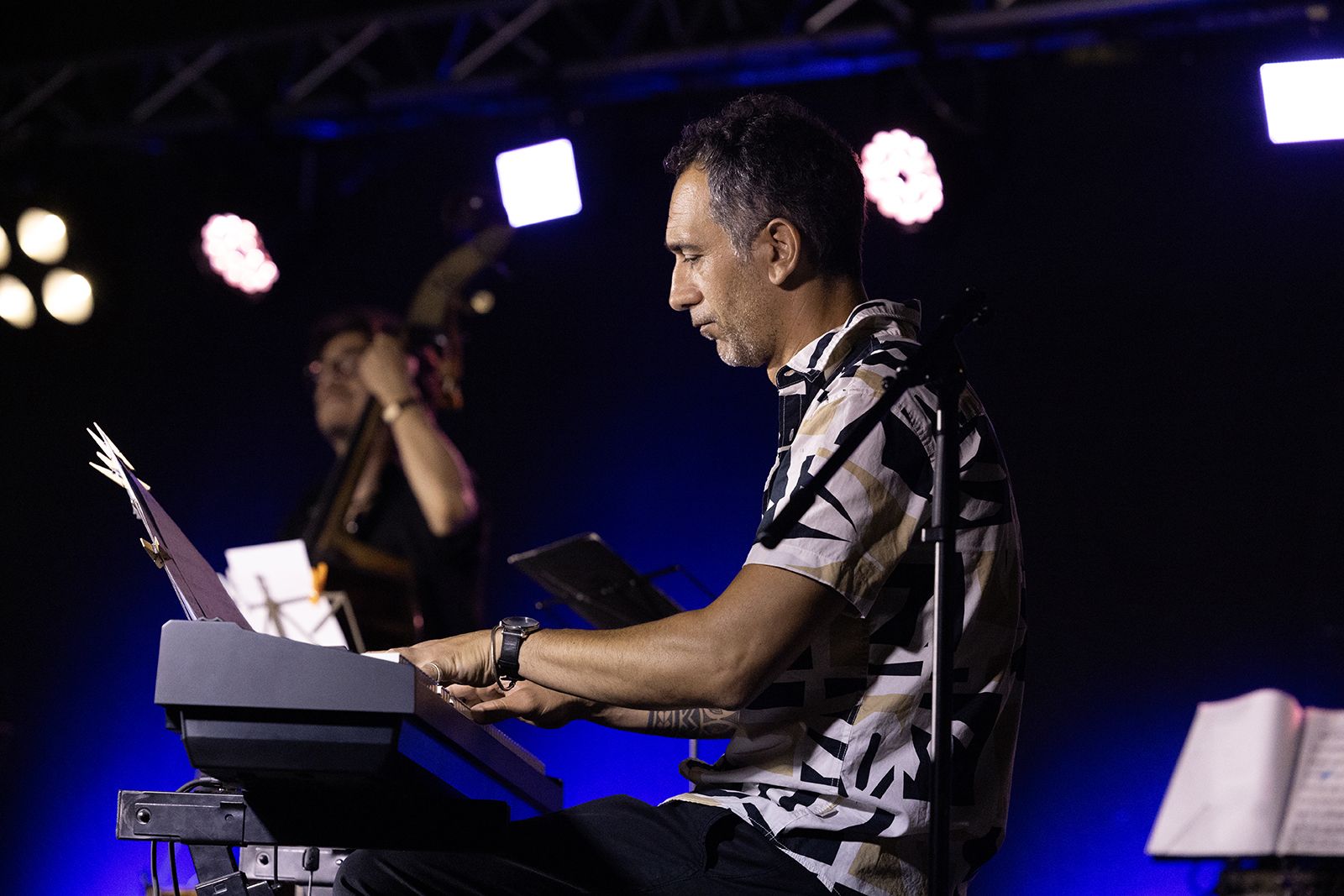Concert d'homenatge a Quico Samsó a la plaça de Can Quitèria FOTO: Victòria Rovira (TOT Sant Cugat) 