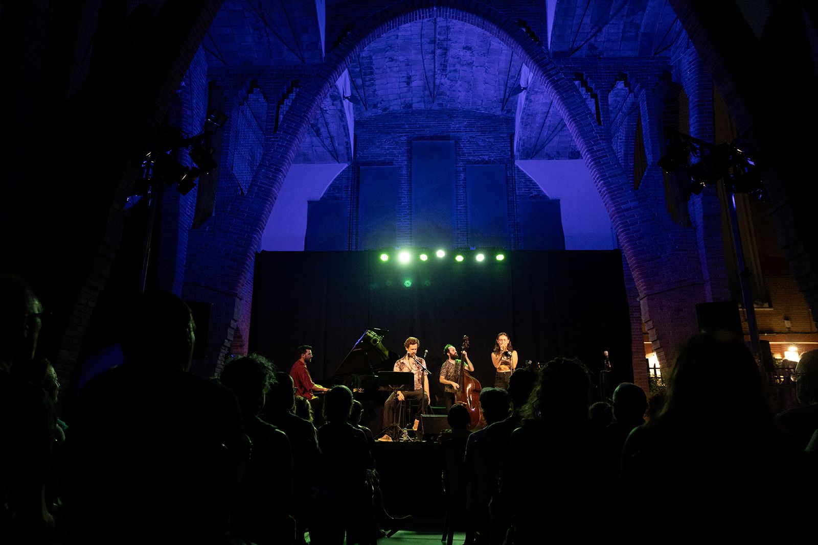Libérica en concert, amb pere Martínez i Manel Fortià FOTO: Victòria Rovira (TOT Sant Cugat) 