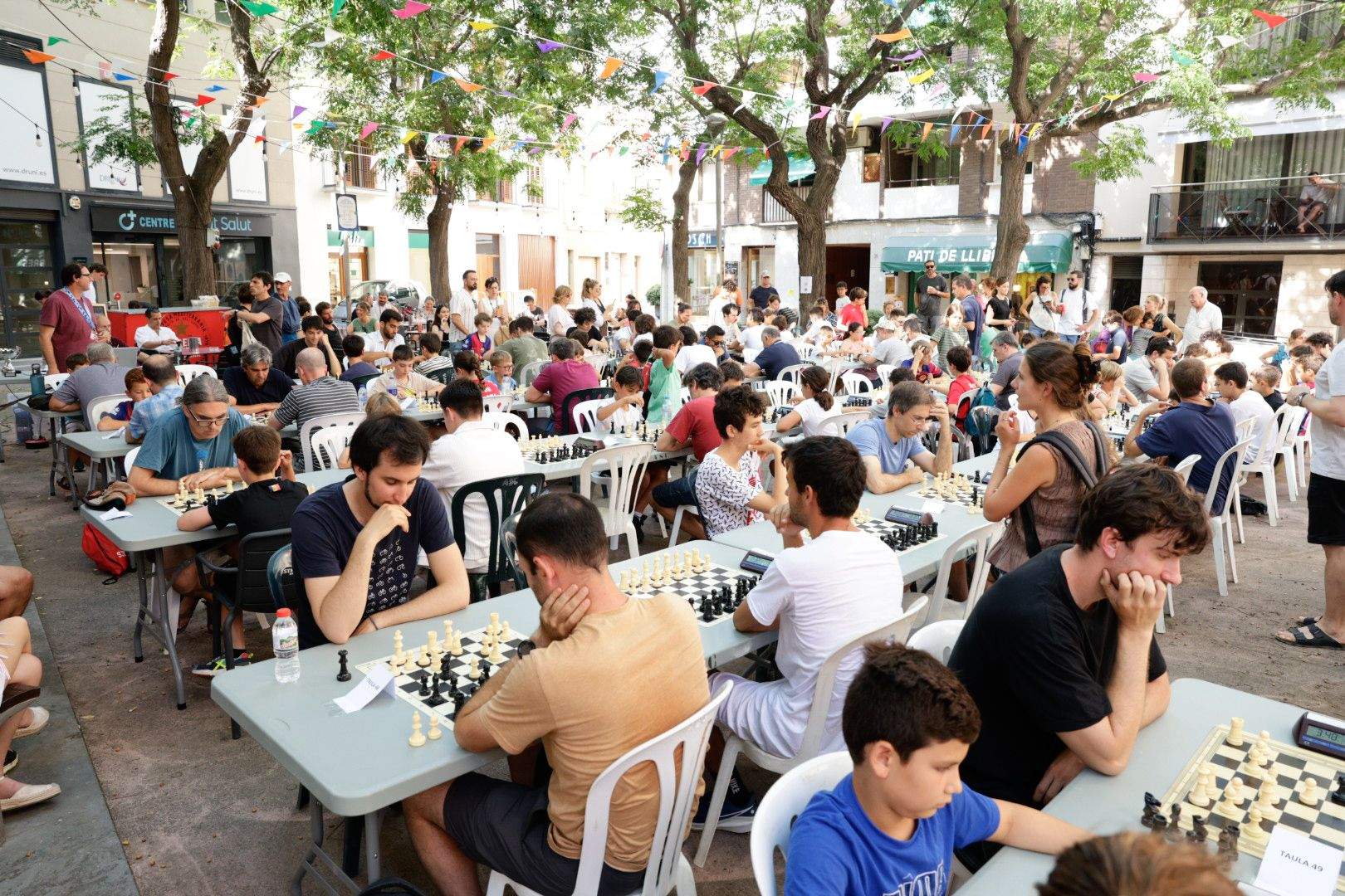 Torneig de partides ràpides d'escacs. FOTO: Arnau Padilla  (TOT Sant Cugat)