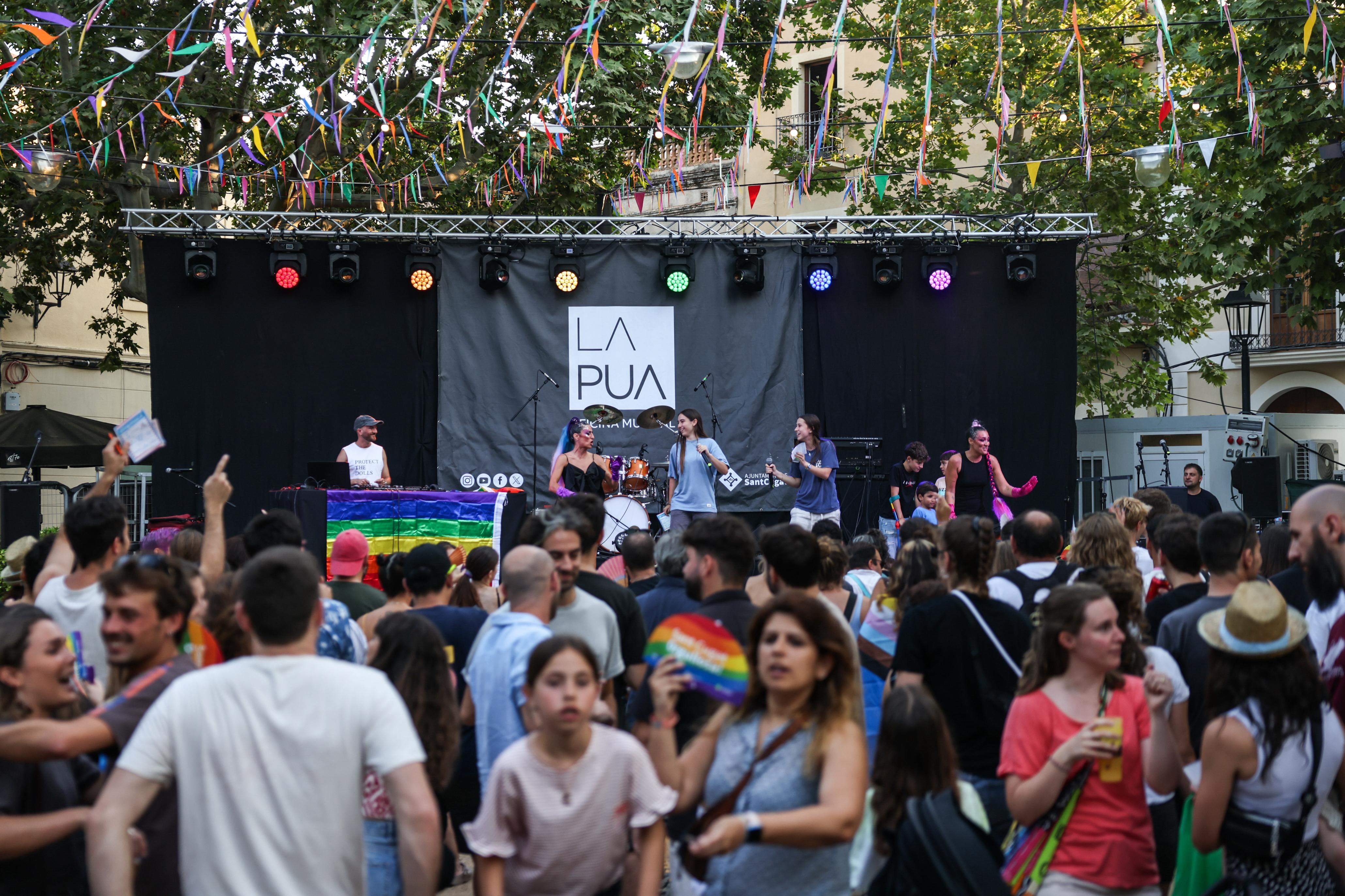 Celebració del dia de l'orgull LGBTI+. FOTO: Ajuntament