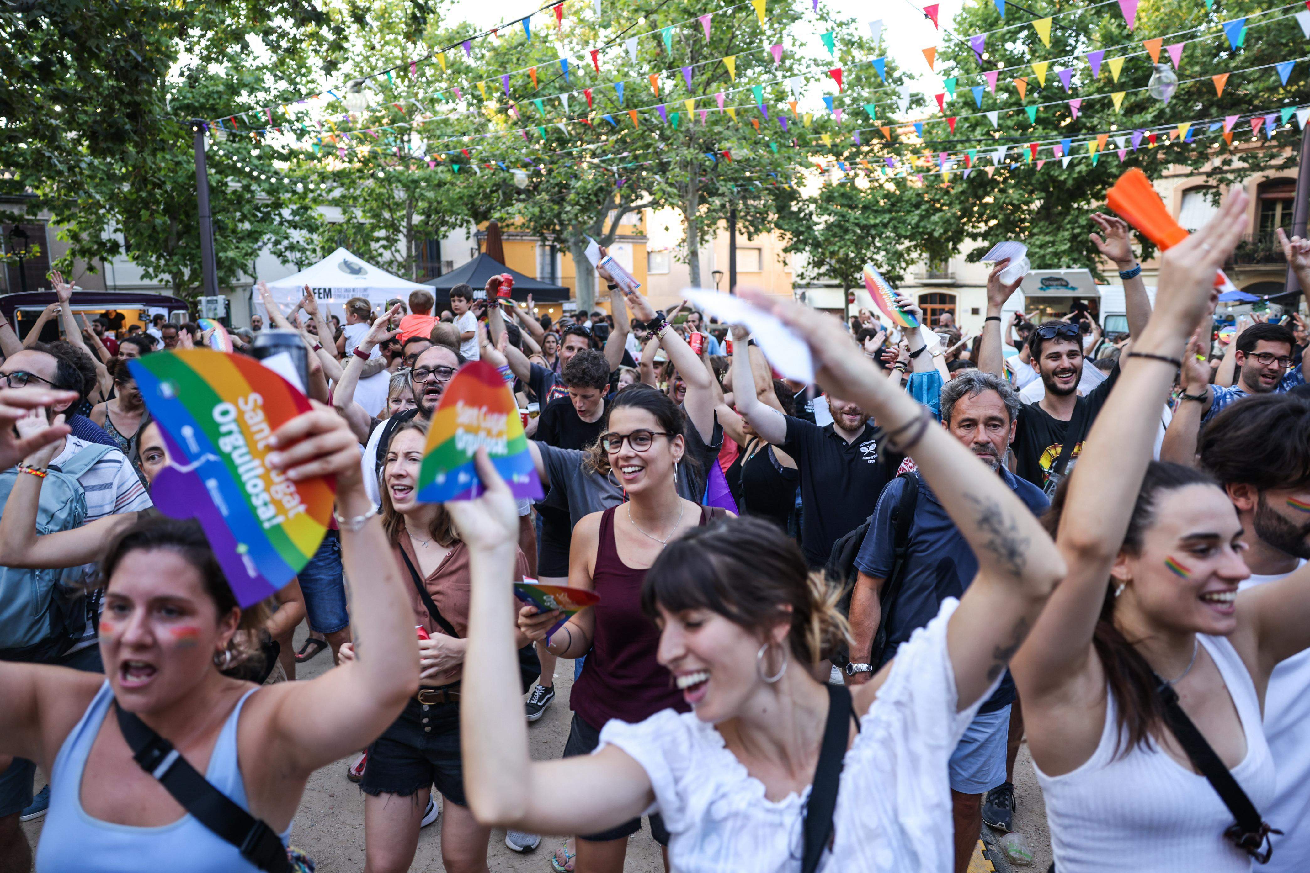 Celebració del dia de l'orgull LGBTI+. FOTO: Ajuntament