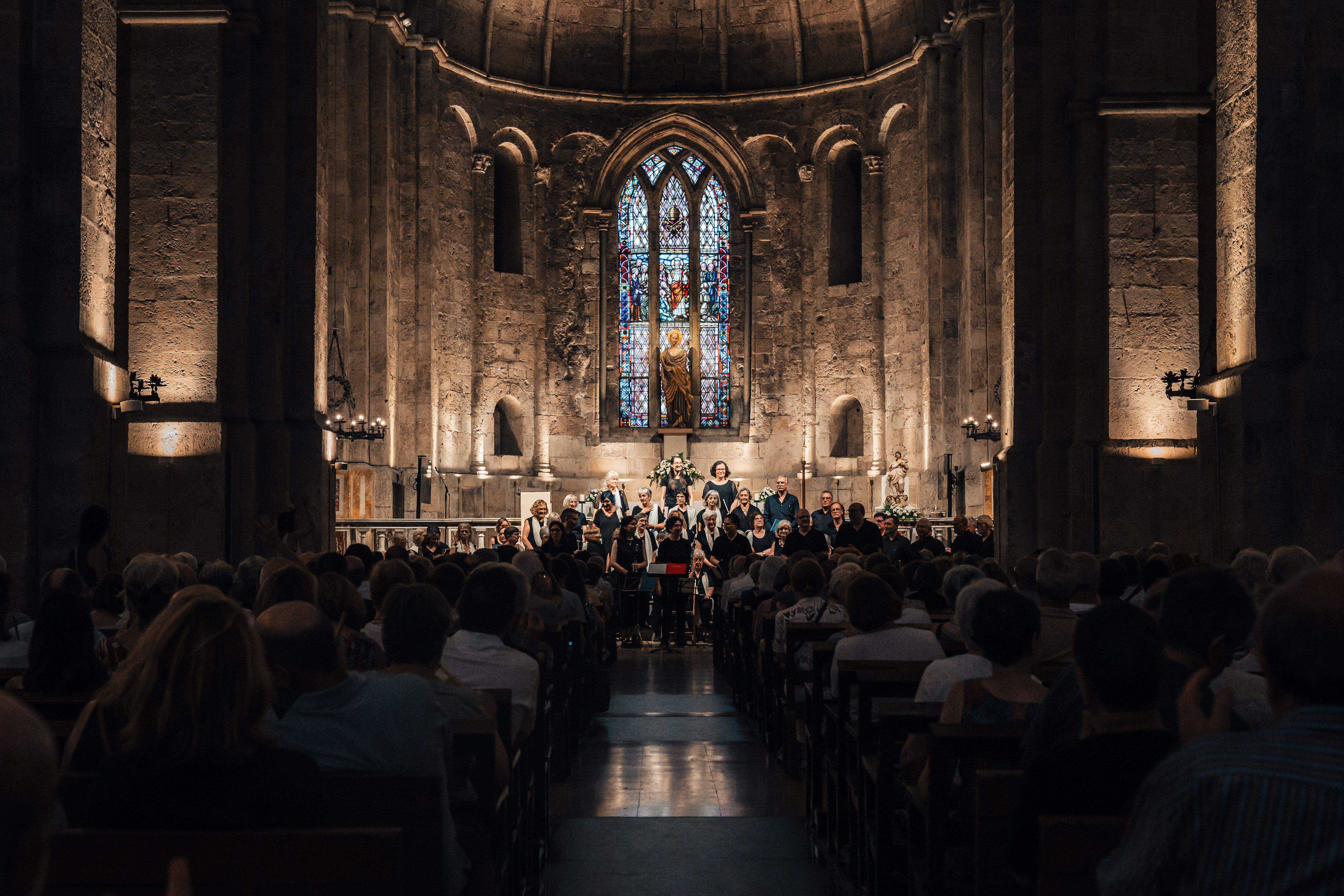 Concert del 50è aniversari de la Coral Sant Cugat del Club Muntanyenc. FOTO: Arnau Padilla  (TOT Sant Cugat)