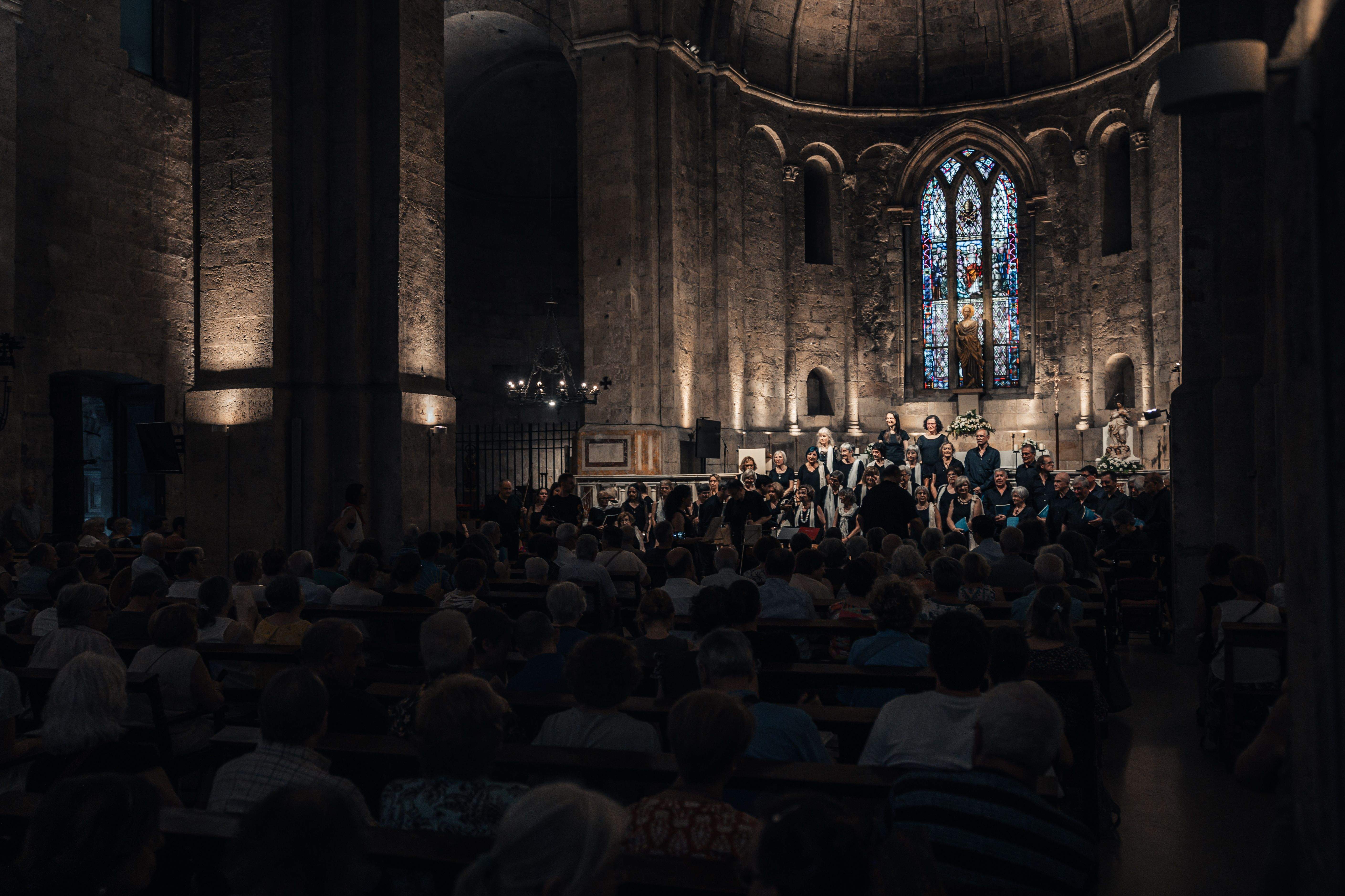 Concert del 50è aniversari de la Coral Sant Cugat del Club Muntanyenc. FOTO: Arnau Padilla  (TOT Sant Cugat)