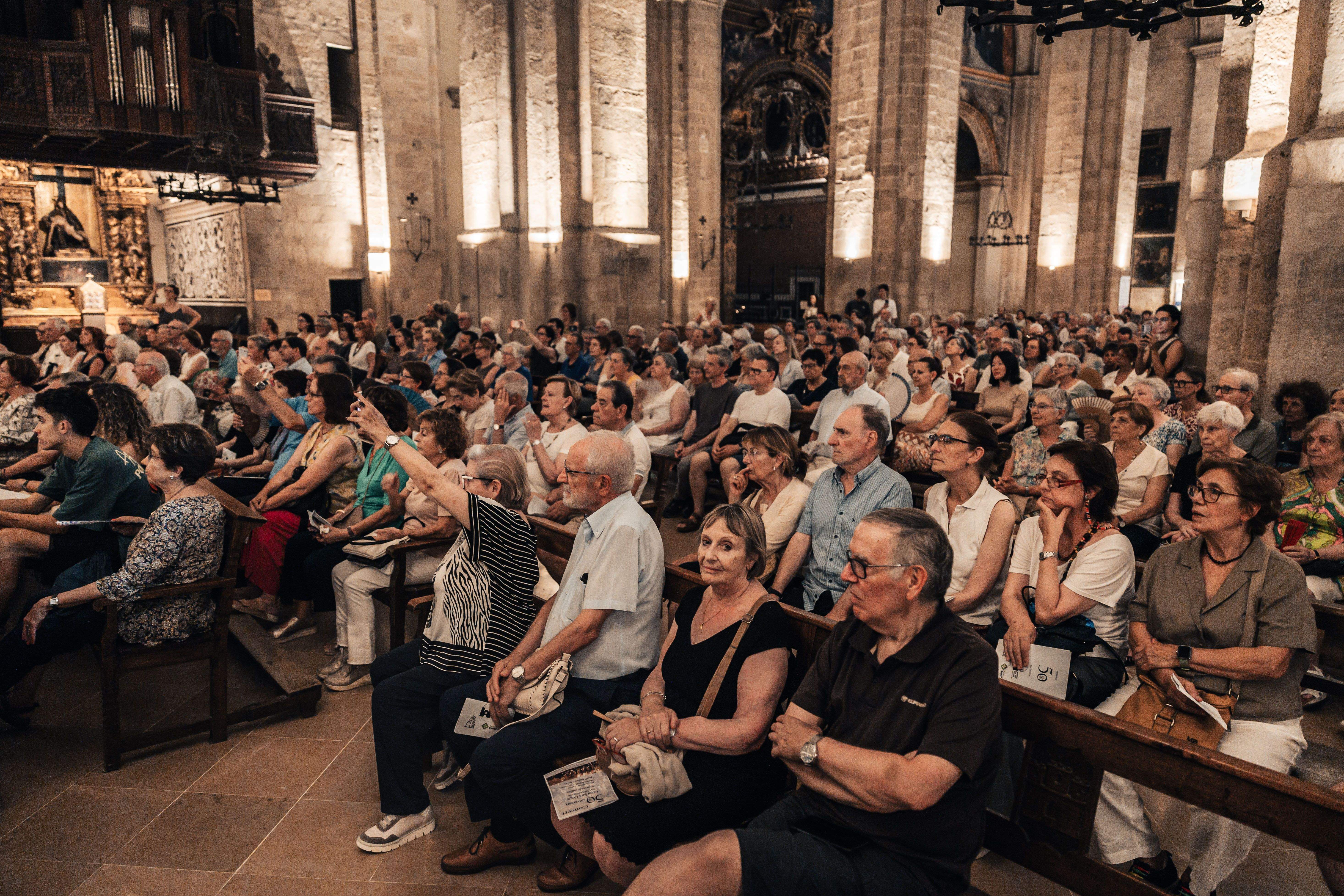 Concert del 50è aniversari de la Coral Sant Cugat del Club Muntanyenc. FOTO: Arnau Padilla  (TOT Sant Cugat)