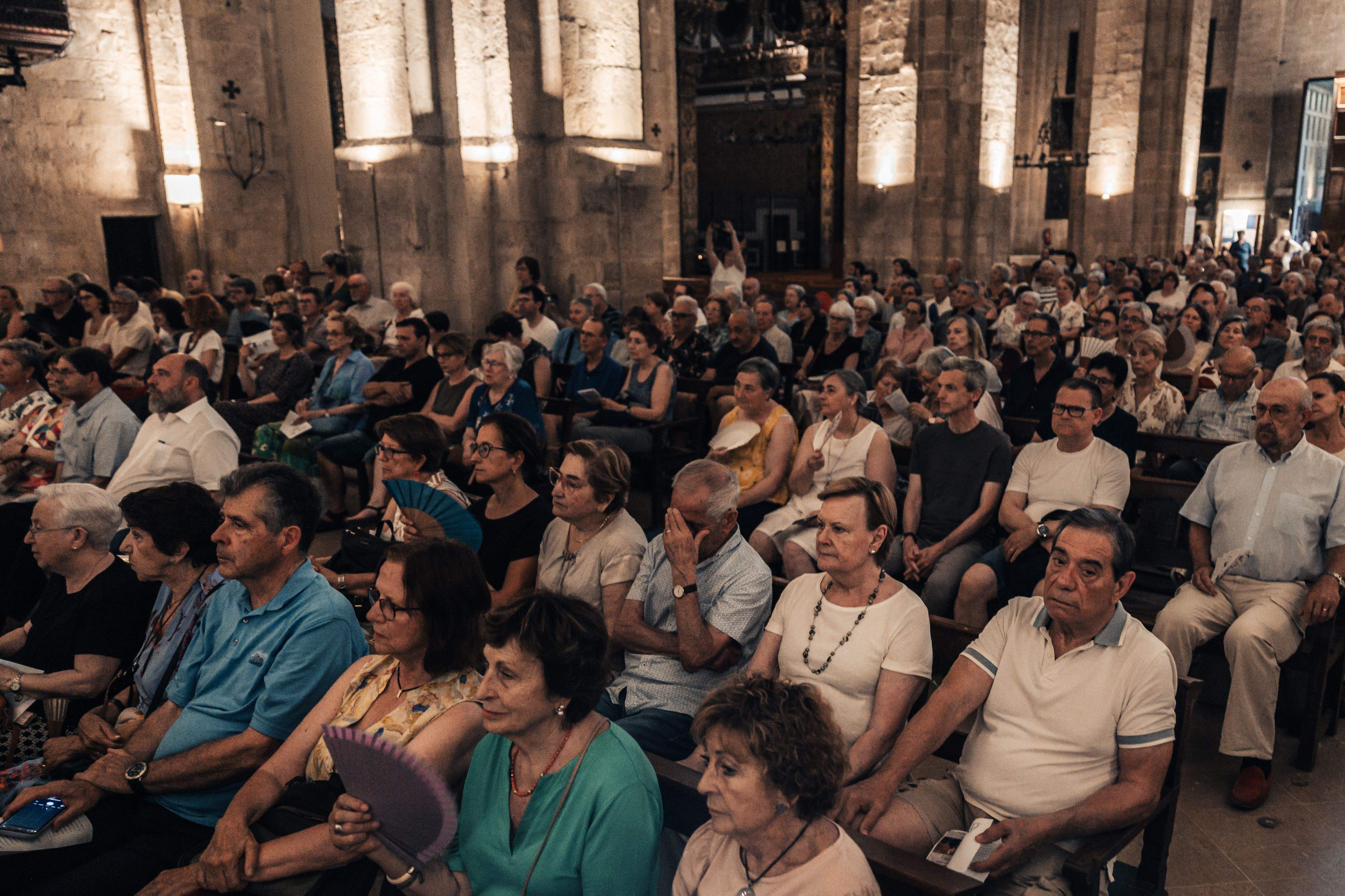 Concert del 50è aniversari de la Coral Sant Cugat del Club Muntanyenc. FOTO: Arnau Padilla  (TOT Sant Cugat)