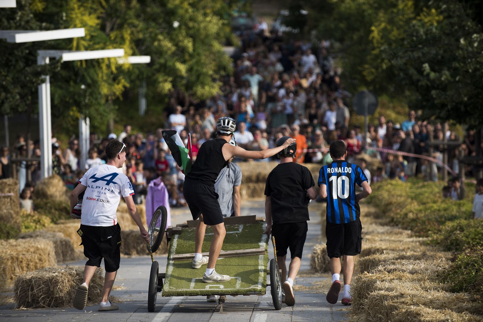 Baixada d'Andròmines. FOTO: Bernat Millet  (TOT Sant Cugat)