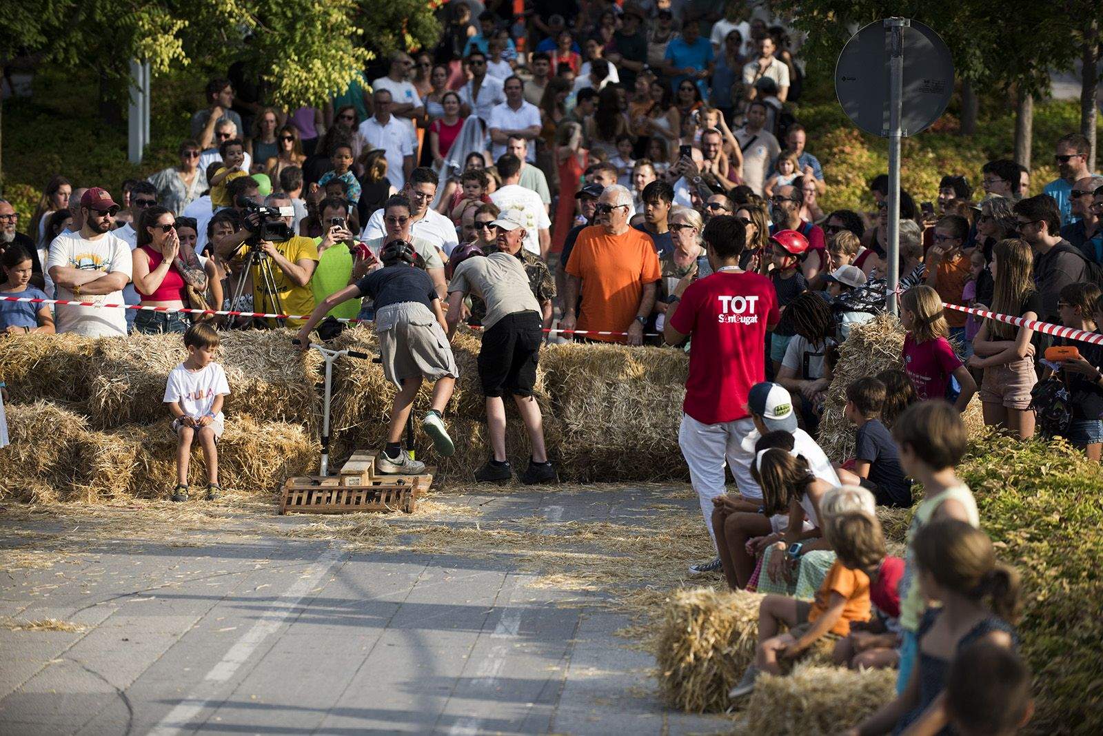 Baixada d'Andròmines. FOTO: Bernat Millet  (TOT Sant Cugat)