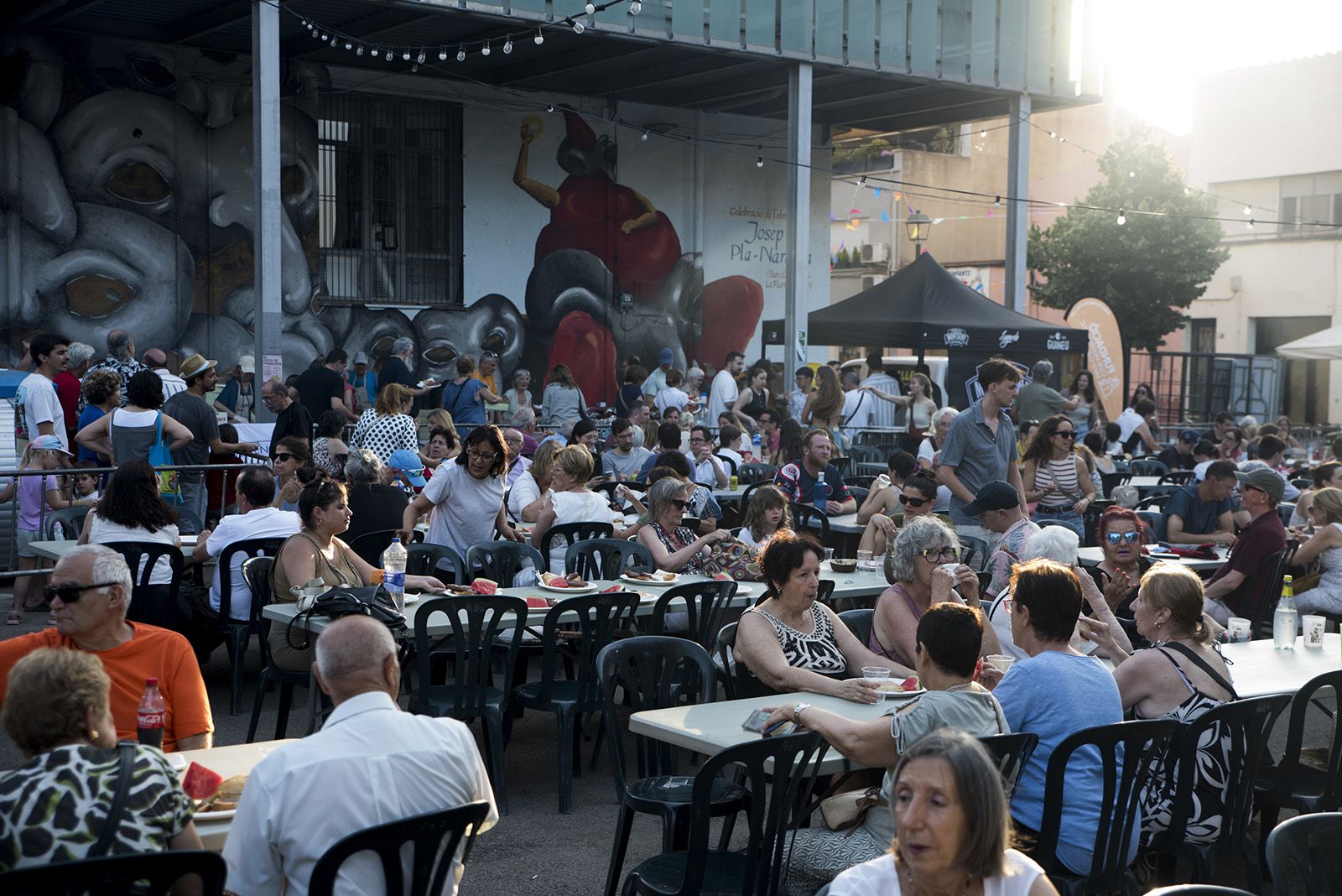 Botifarrada popular. FOTO: Bernat Millet  (TOT Sant Cugat)