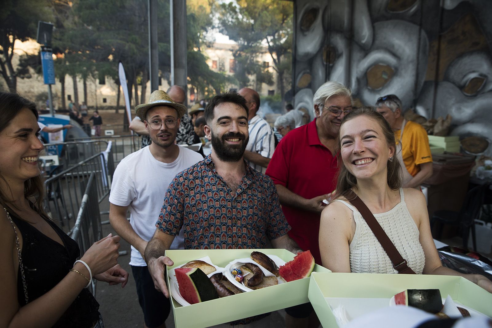 Botifarrada popular. FOTO: Bernat Millet  (TOT Sant Cugat)
