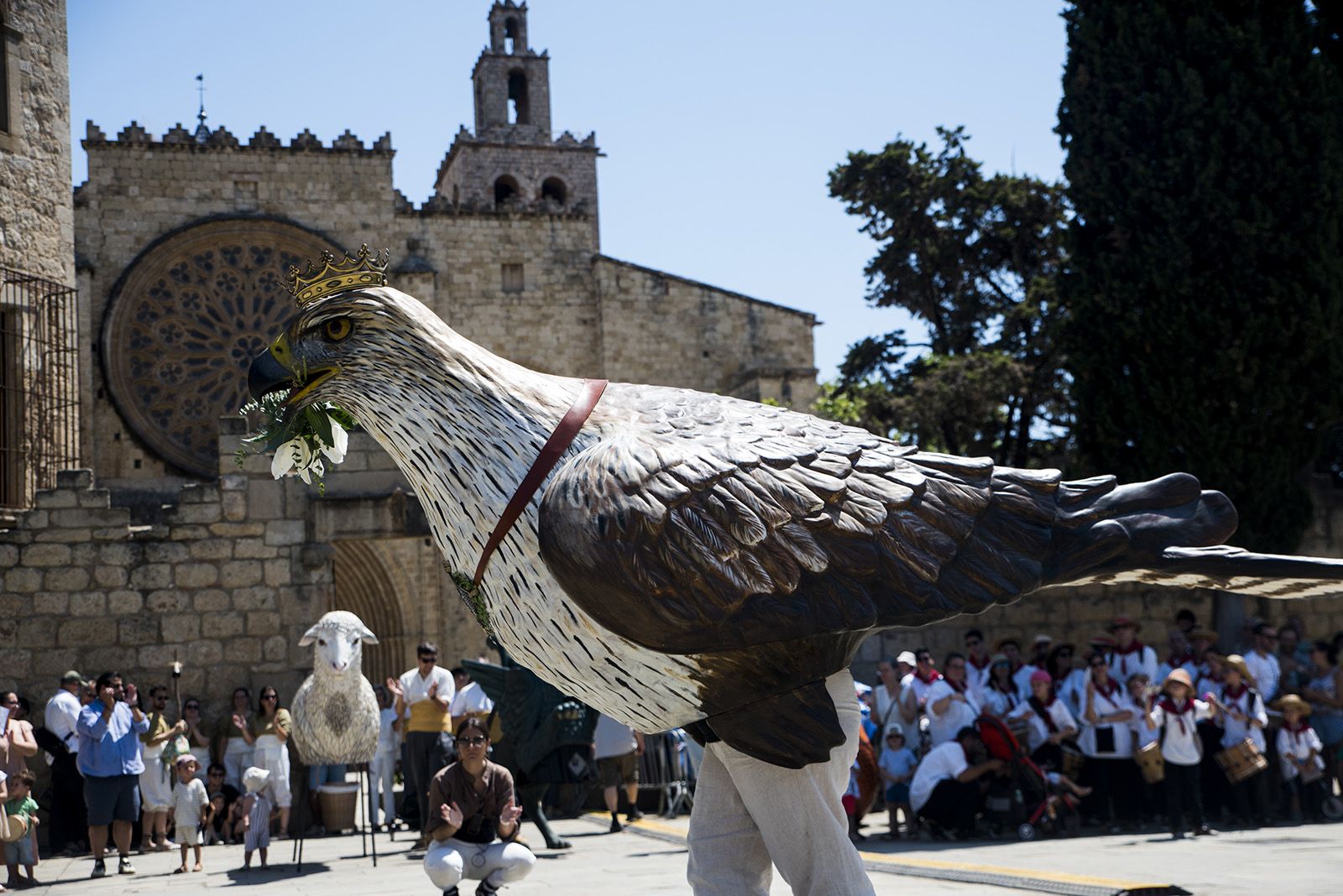 Ball de caparrots IV trobada de balls i entremesos d'arreu de Catalunya. FOTO: Bernat Millet (TOT Sant Cugat) 
