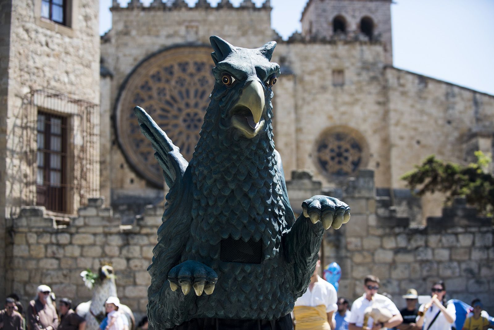 Ball de caparrots IV trobada de balls i entremesos d'arreu de Catalunya. FOTO: Bernat Millet (TOT Sant Cugat) 