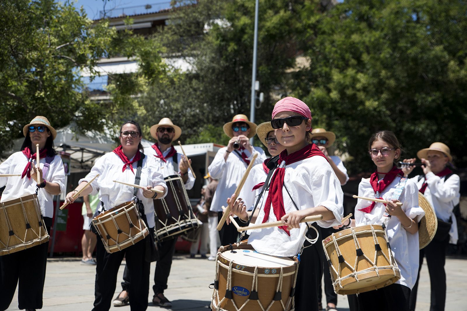 Ball de caparrots IV trobada de balls i entremesos d'arreu de Catalunya. FOTO: Bernat Millet (TOT Sant Cugat) 