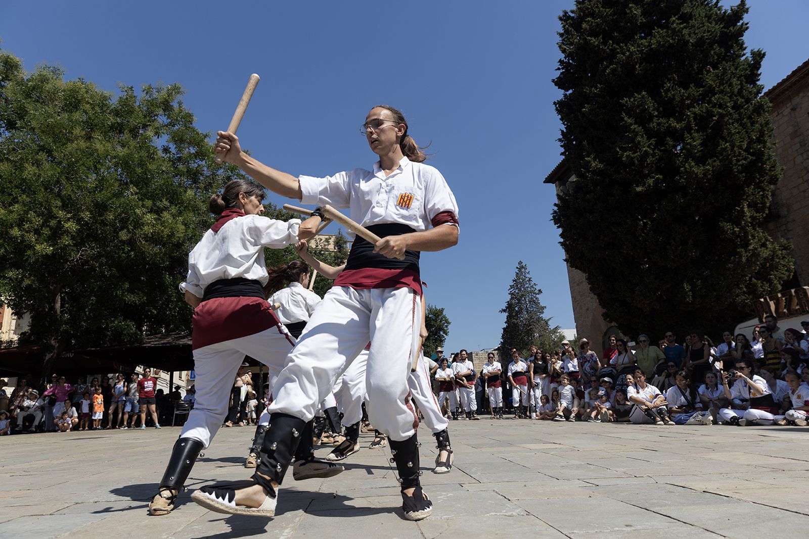 Uns 170 bastoners desperten Sant Cugat amb ritme i festa Víctoria Rovira (TOT Sant Cugat)
