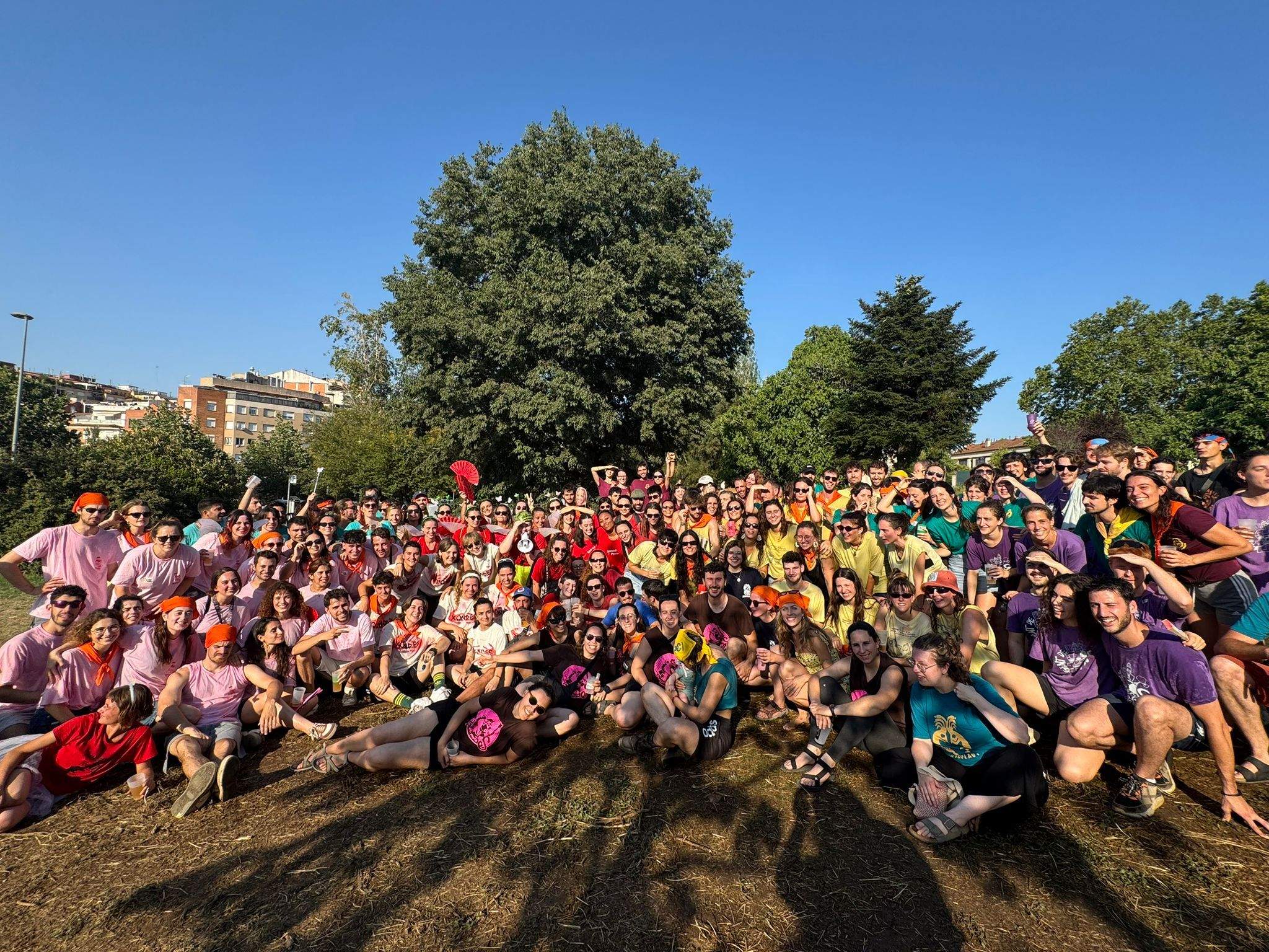 Batalla de Penyes de la Festa Major Alternativa. FOTO: Nielo Ballart