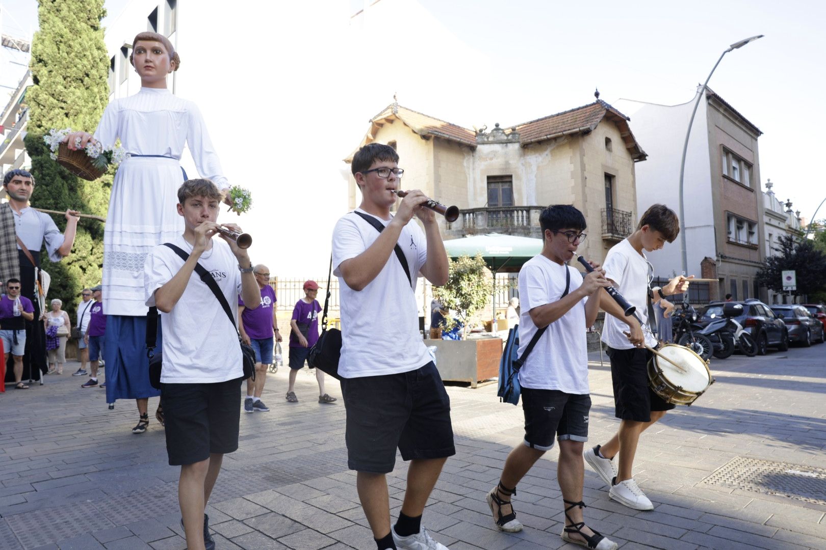 Trobada gegantera. FOTO: Arnau Padilla (TOT Sant Cugat)