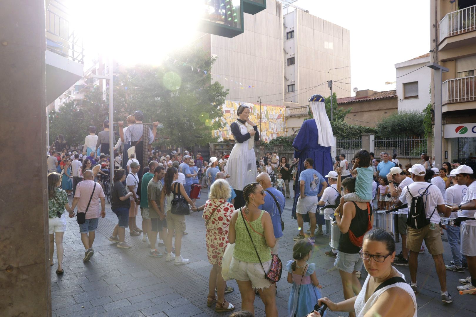 Trobada gegantera. FOTO: Arnau Padilla (TOT Sant Cugat)