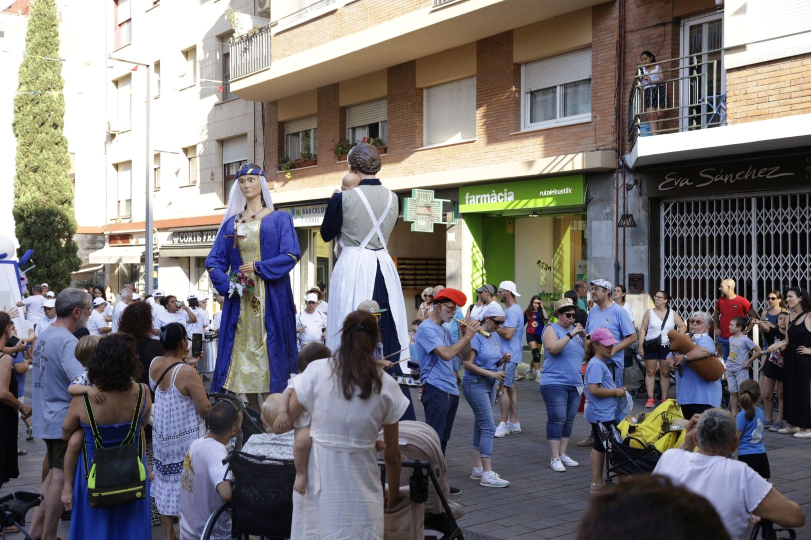 Trobada gegantera. FOTO: Arnau Padilla (TOT Sant Cugat)