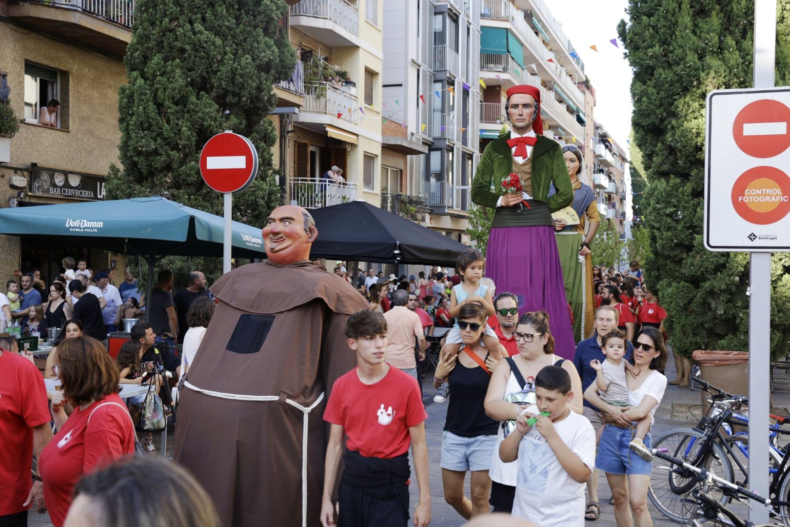 Trobada gegantera. FOTO: Arnau Padilla (TOT Sant Cugat)