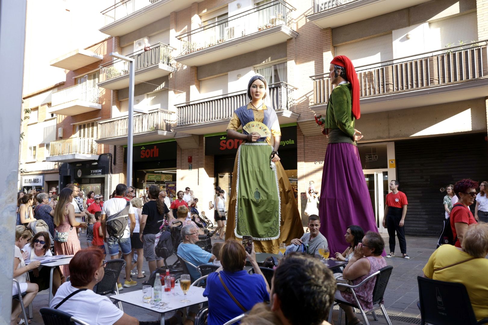 Trobada gegantera. FOTO: Arnau Padilla (TOT Sant Cugat)