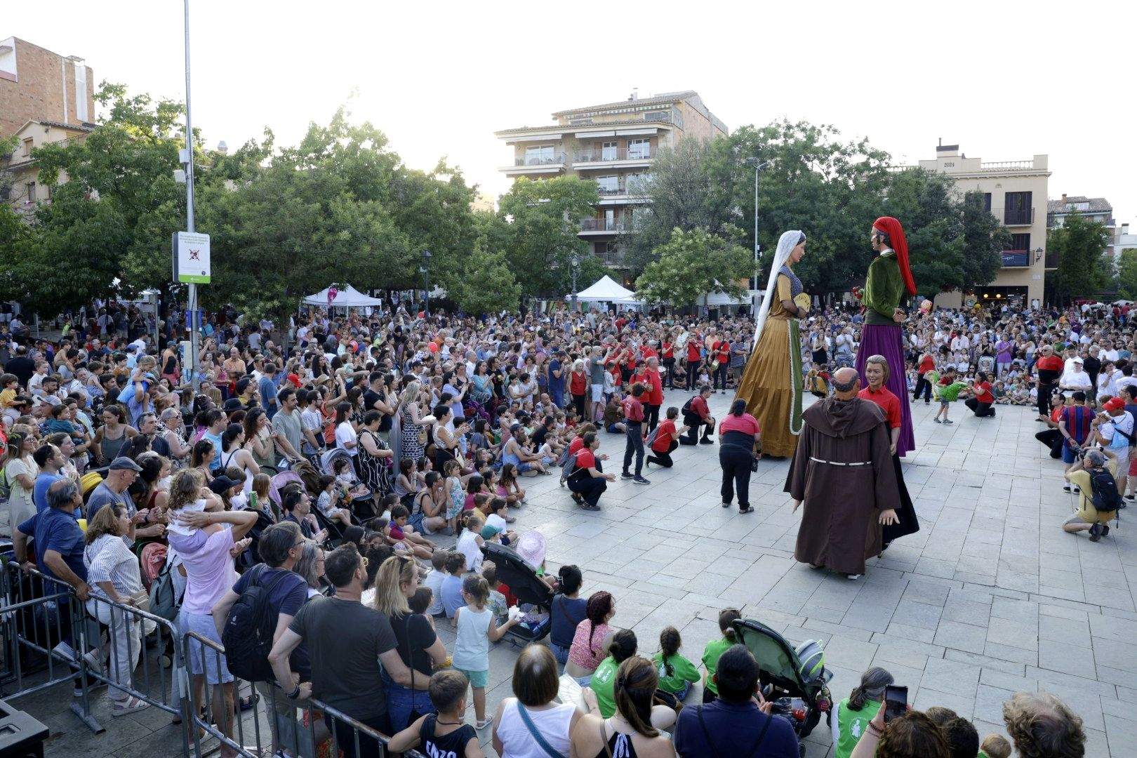 Trobada gegantera. FOTO: Arnau Padilla (TOT Sant Cugat)