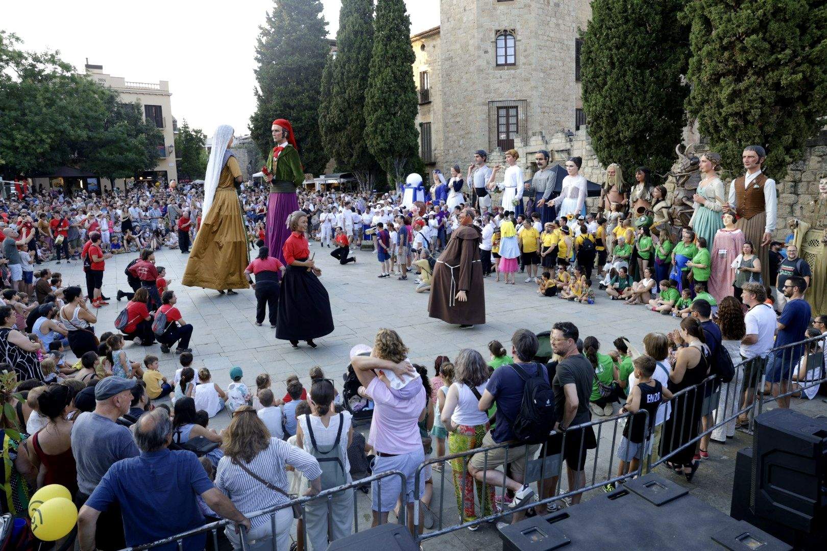 Trobada gegantera. FOTO: Arnau Padilla (TOT Sant Cugat)