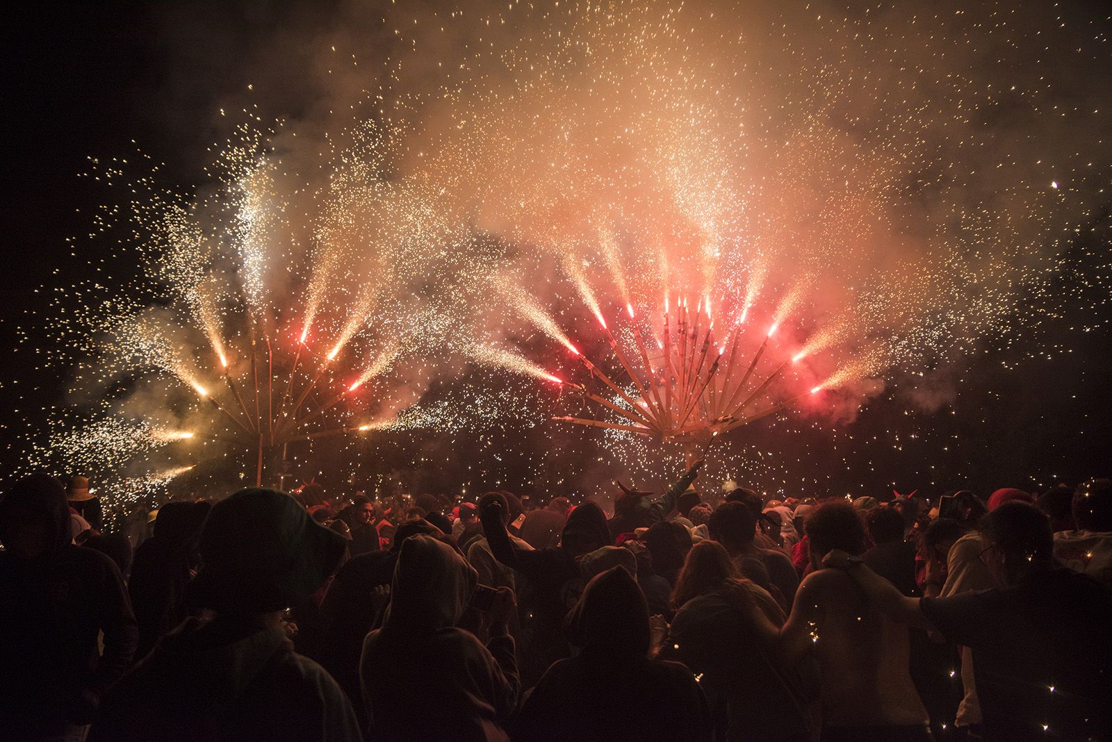 Versots i esclat de foc. FOTO: Bernat Millet.