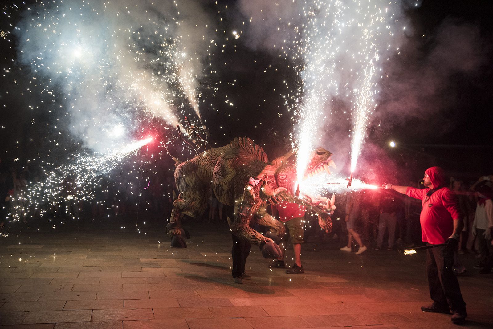Correfoc de Festa Major. FOTO: Bernat Millet.