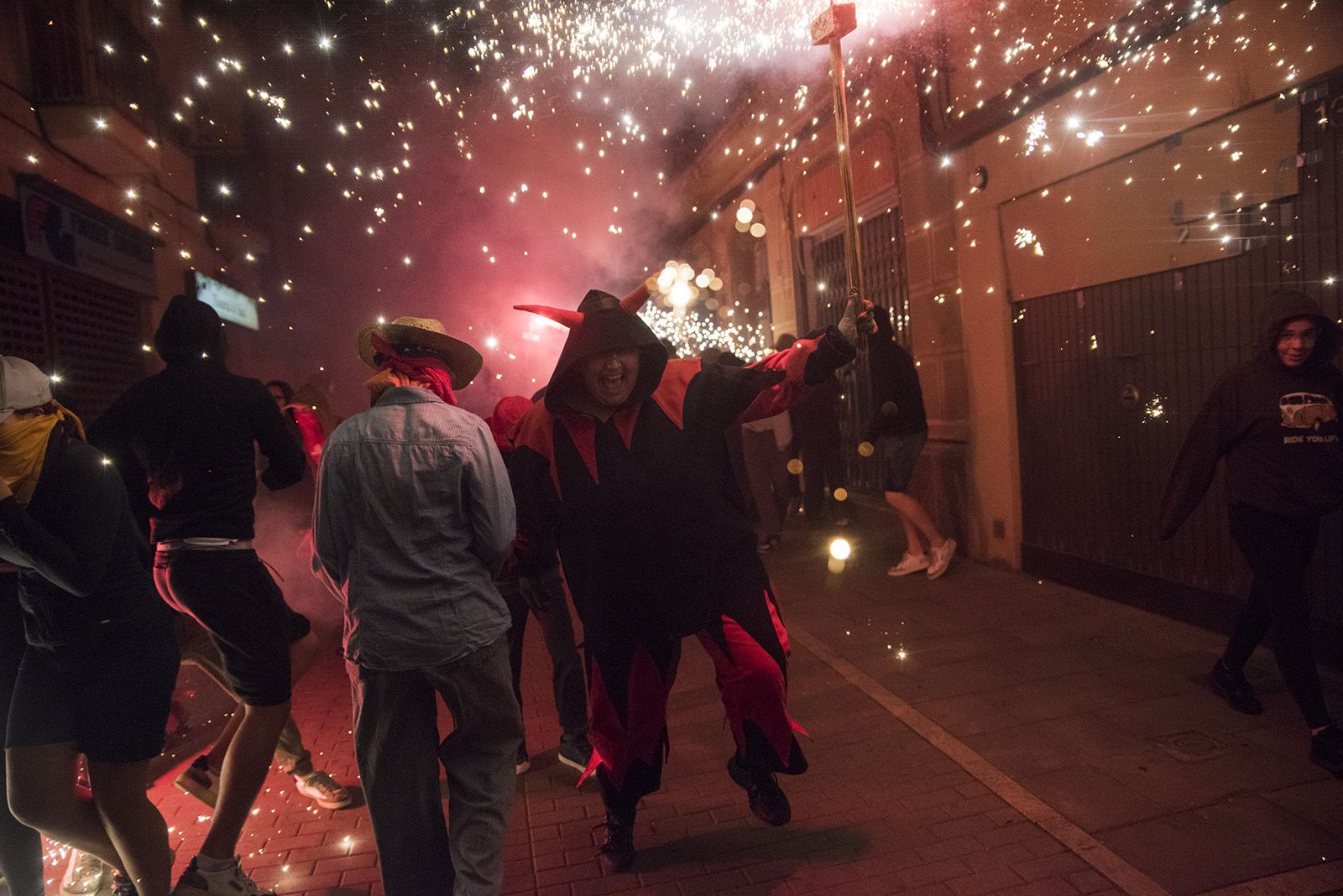 Correfoc de Festa Major. FOTO: Bernat Millet.