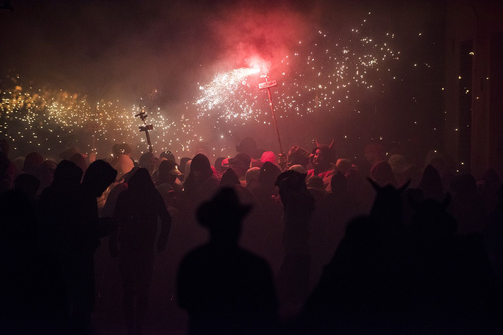 Correfoc de Festa Major. FOTO: Bernat Millet.