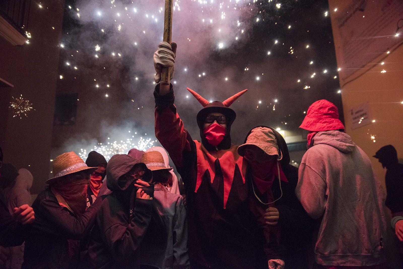 Correfoc de Festa Major. FOTO: Bernat Millet.