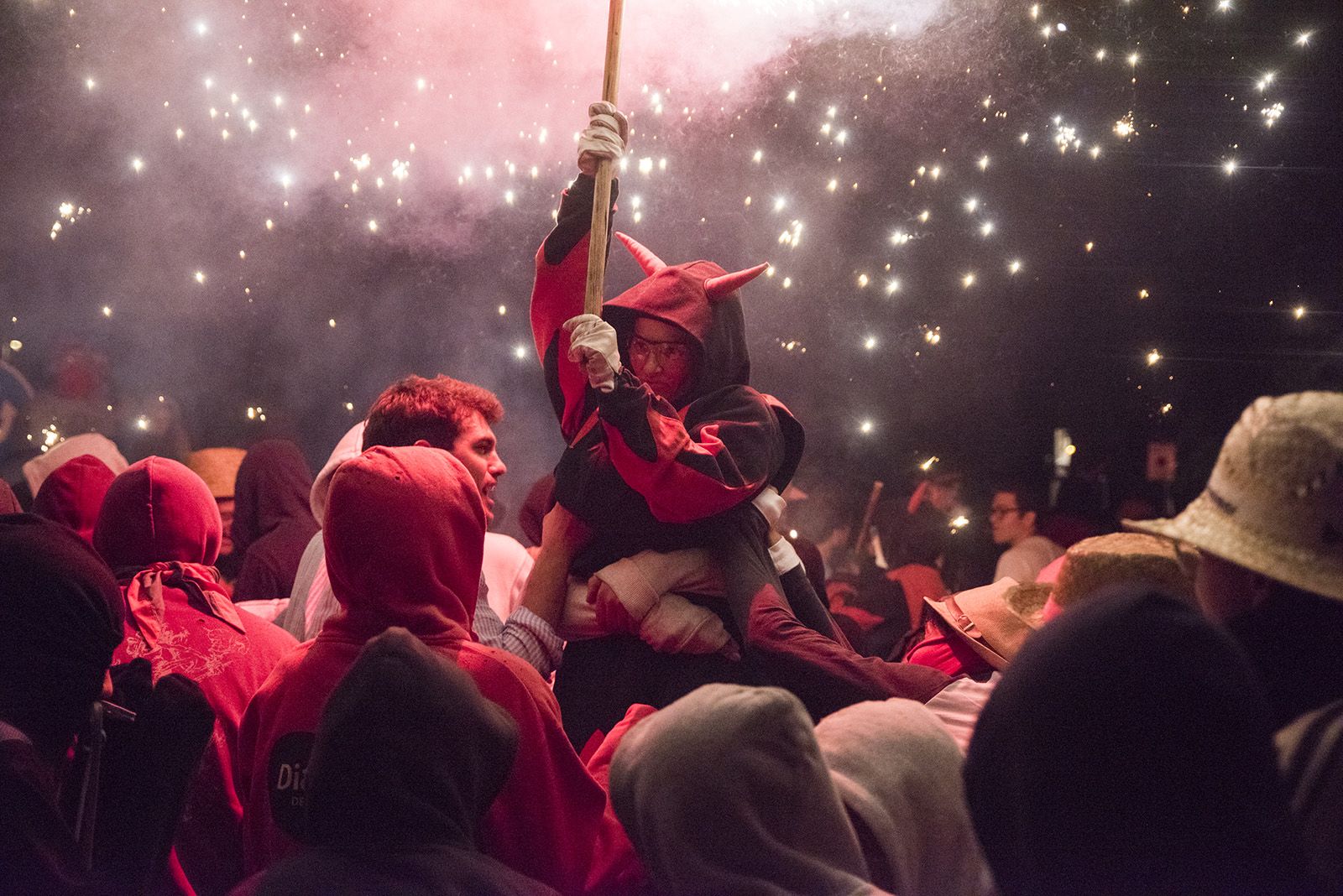 Correfoc de Festa Major. FOTO: Bernat Millet.