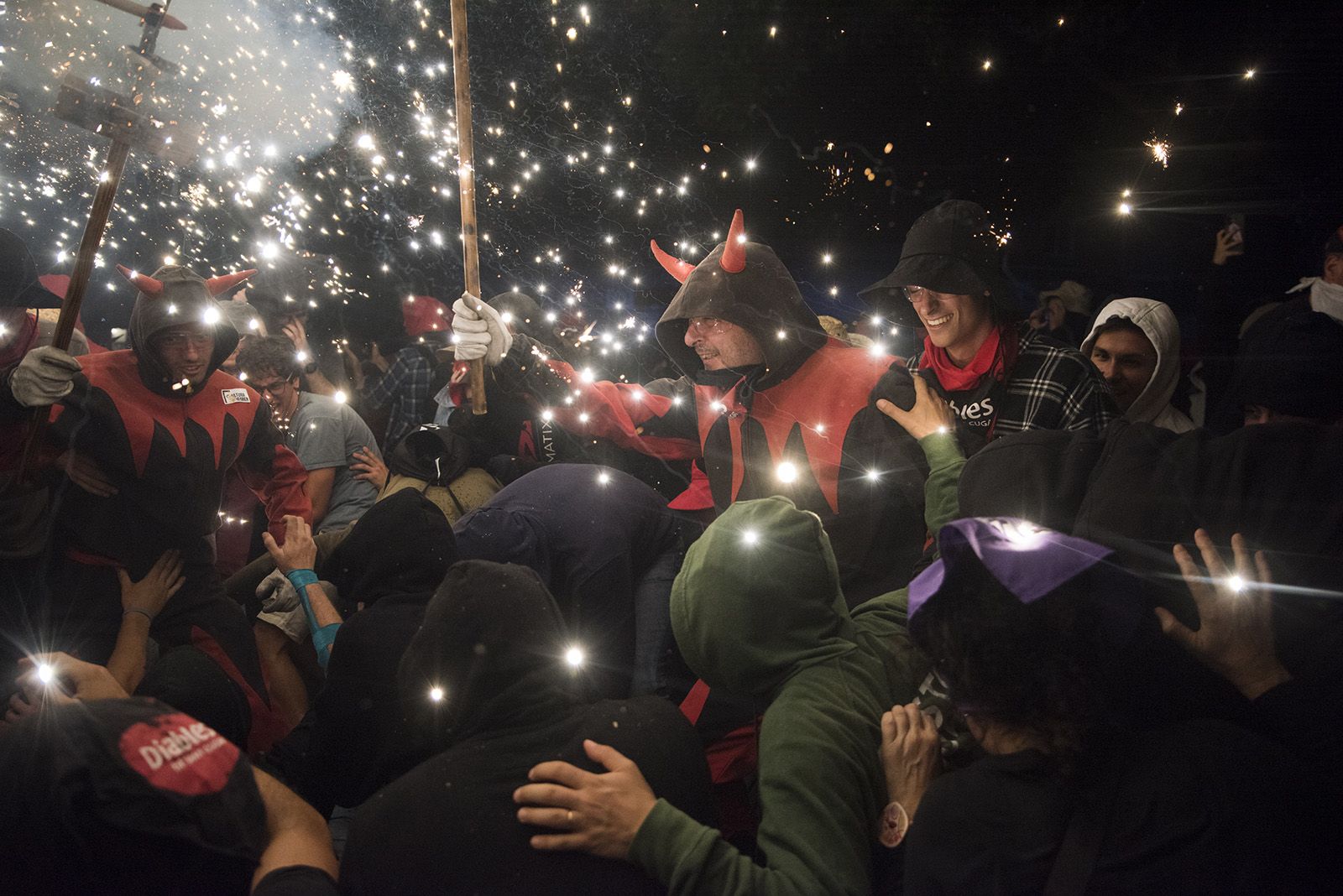 Correfoc de Festa Major. FOTO: Bernat Millet.