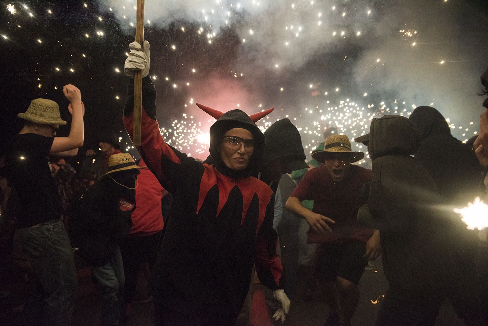 Correfoc de Festa Major. FOTO: Bernat Millet.
