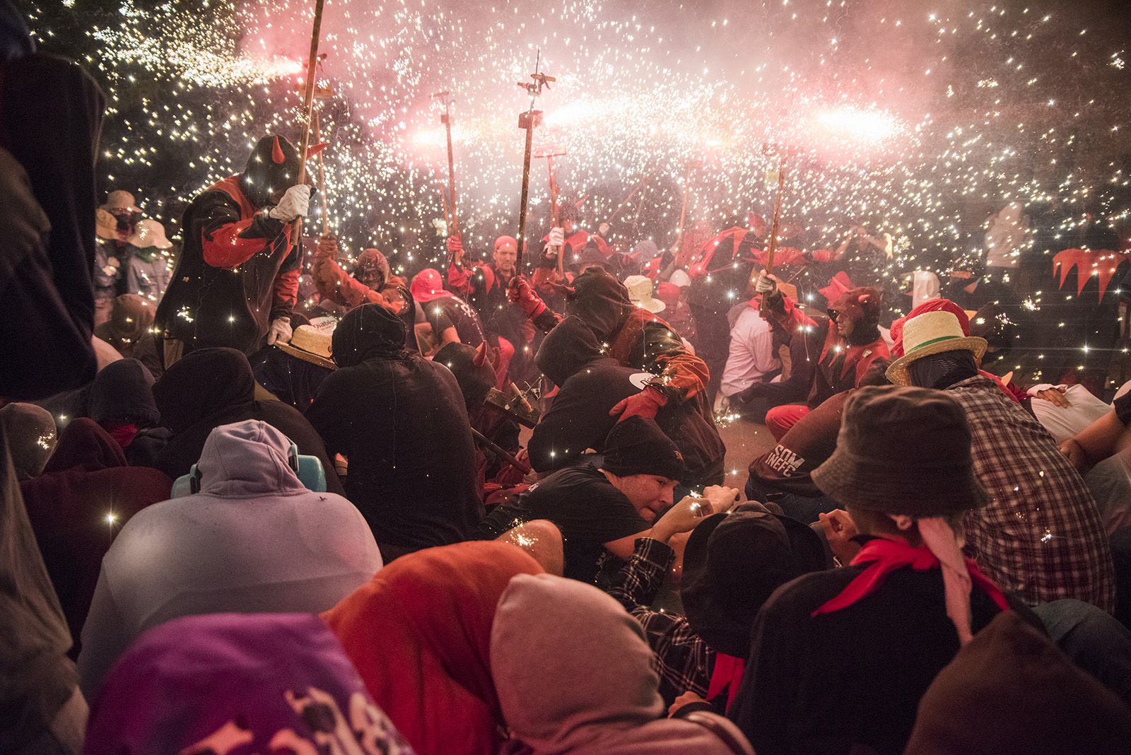 Correfoc de Festa Major. FOTO: Bernat Millet.