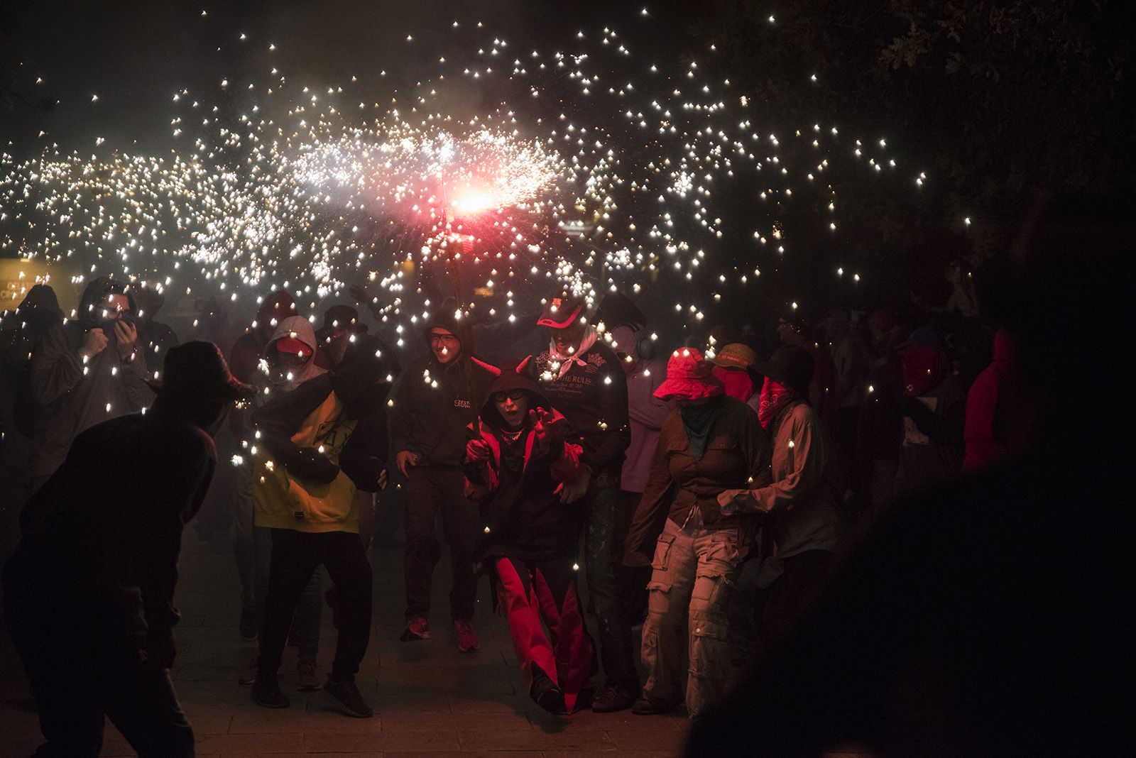 Correfoc de Festa Major. FOTO: Bernat Millet.