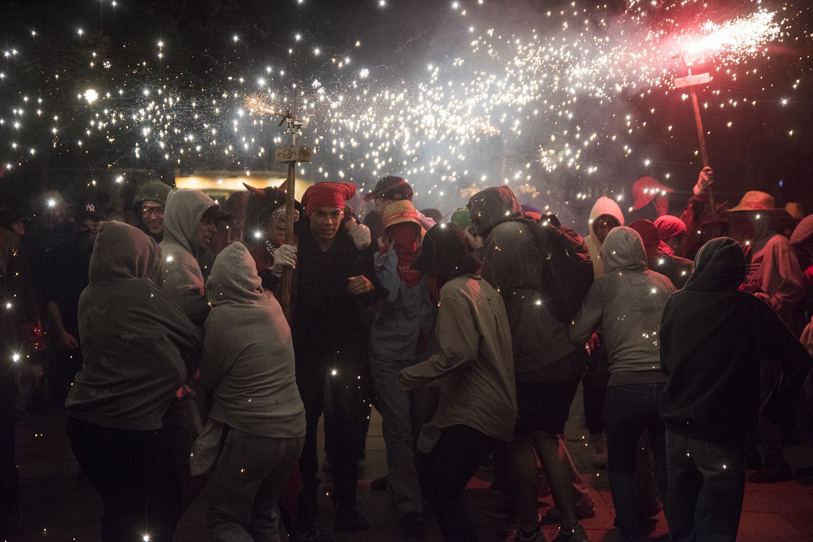 Correfoc de Festa Major. FOTO: Bernat Millet.
