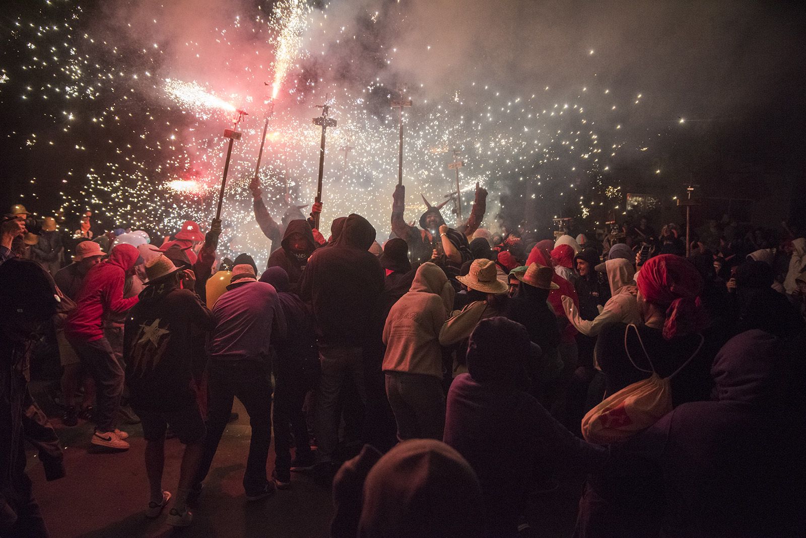 Correfoc de Festa Major. FOTO: Bernat Millet.