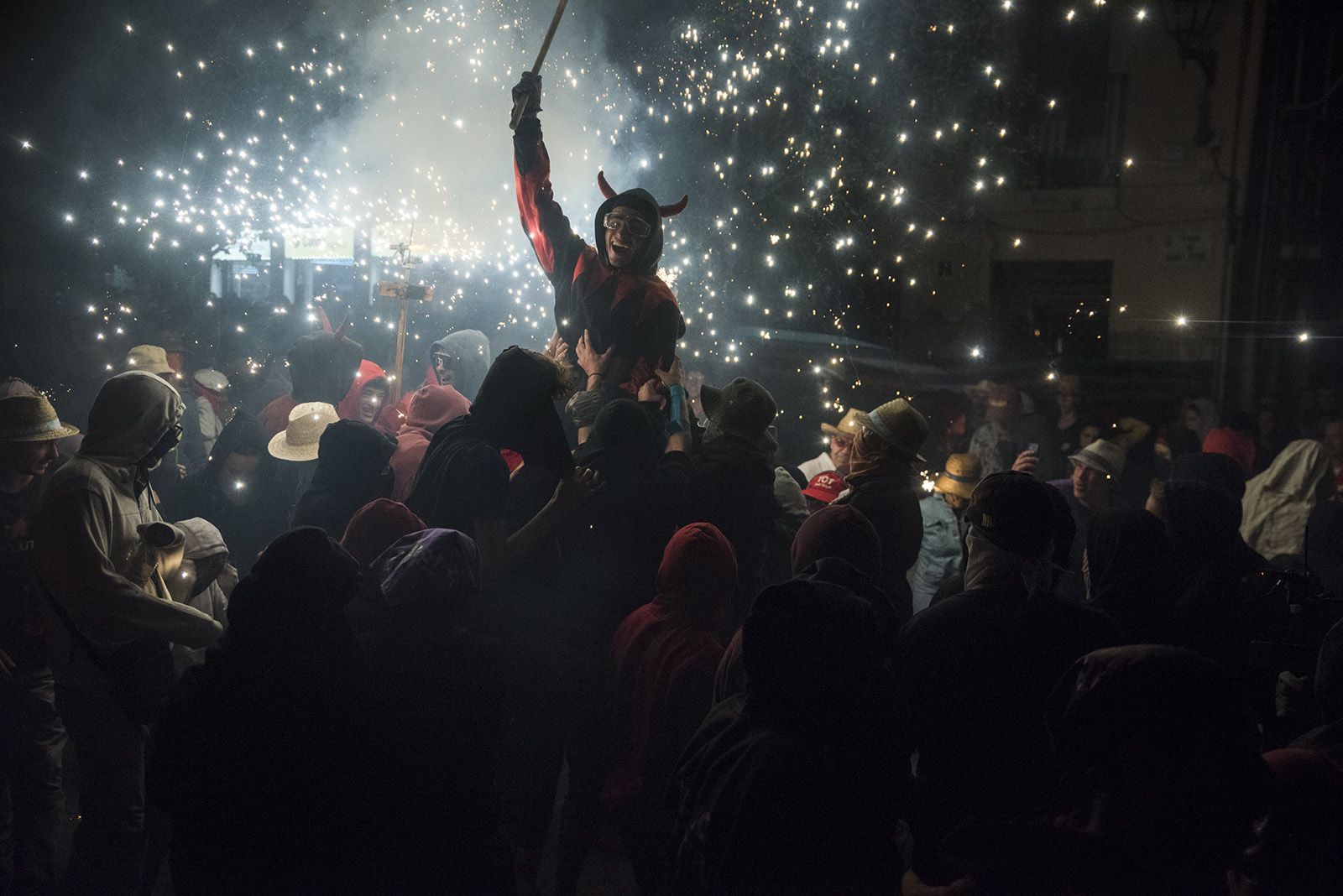 Correfoc de Festa Major. FOTO: Bernat Millet.