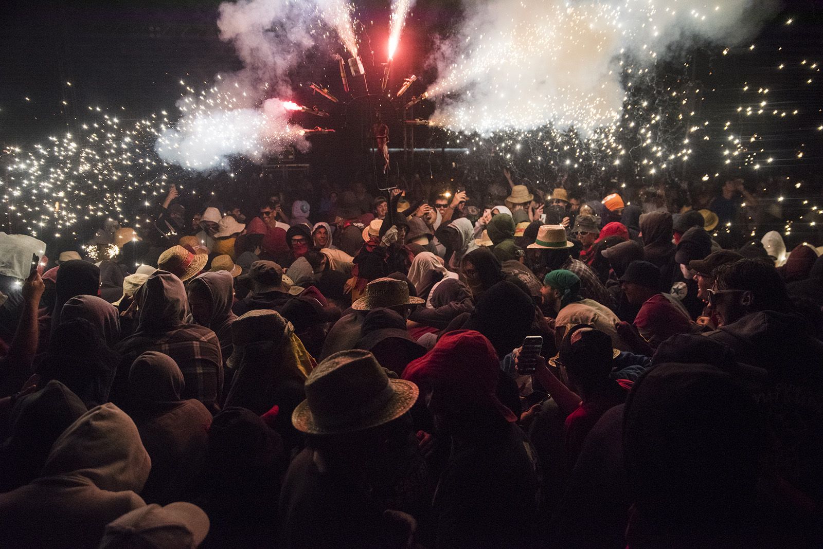 Correfoc de Festa Major. FOTO: Bernat Millet.