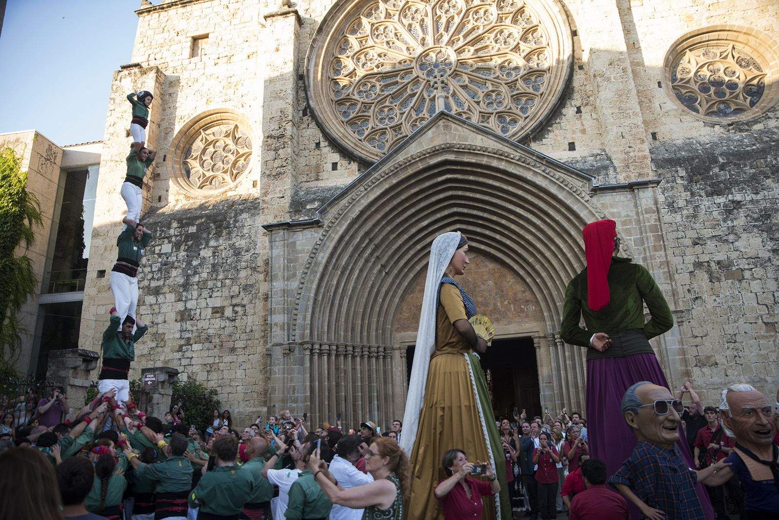 Esclat de Festa Major. FOTO: Bernat Millet
