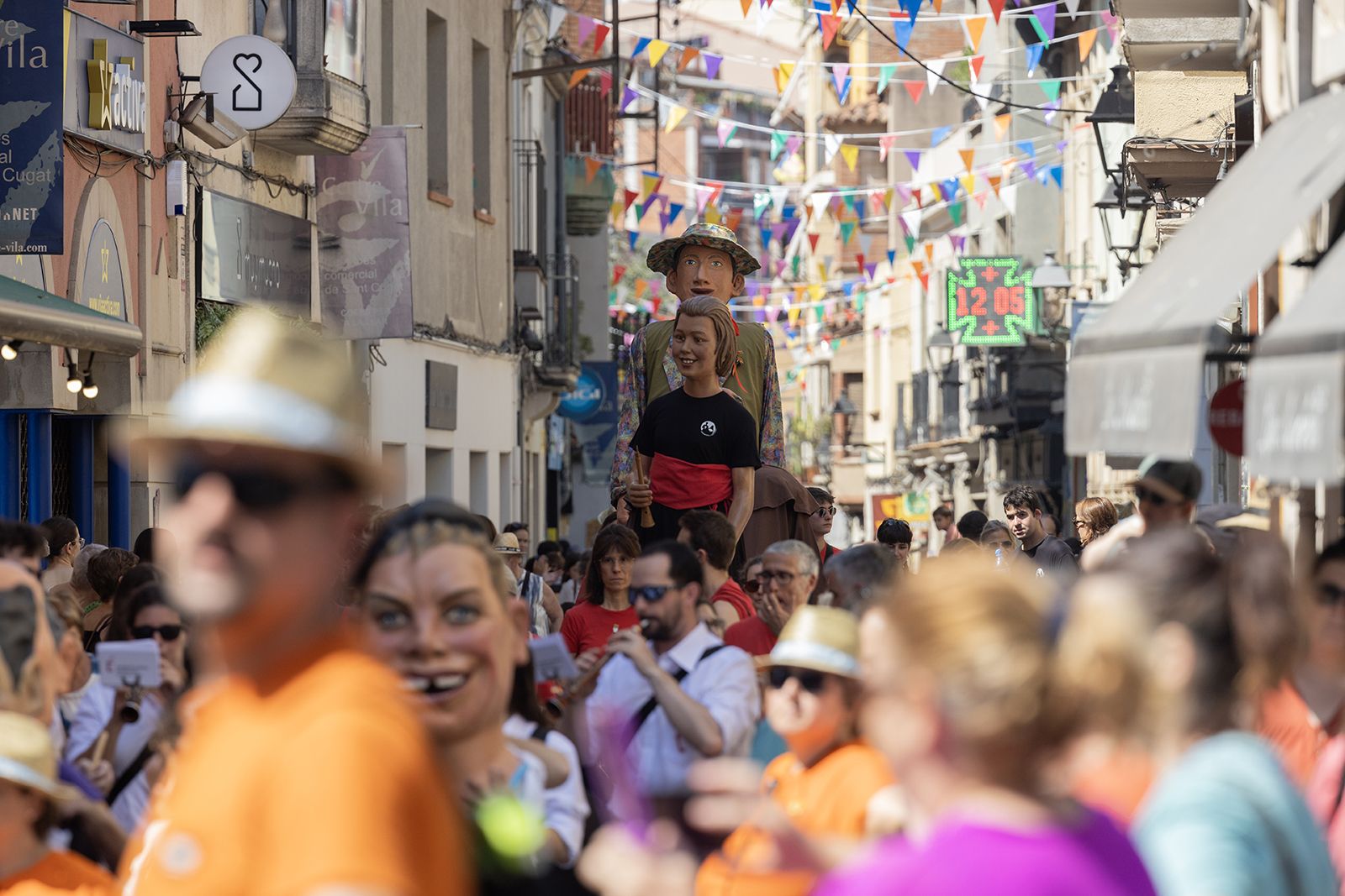 El Seguici del Ram, novetat de la Festa Major de Sant Cugat. FOTO: Victòria Rovira (TOT Sant Cugat)