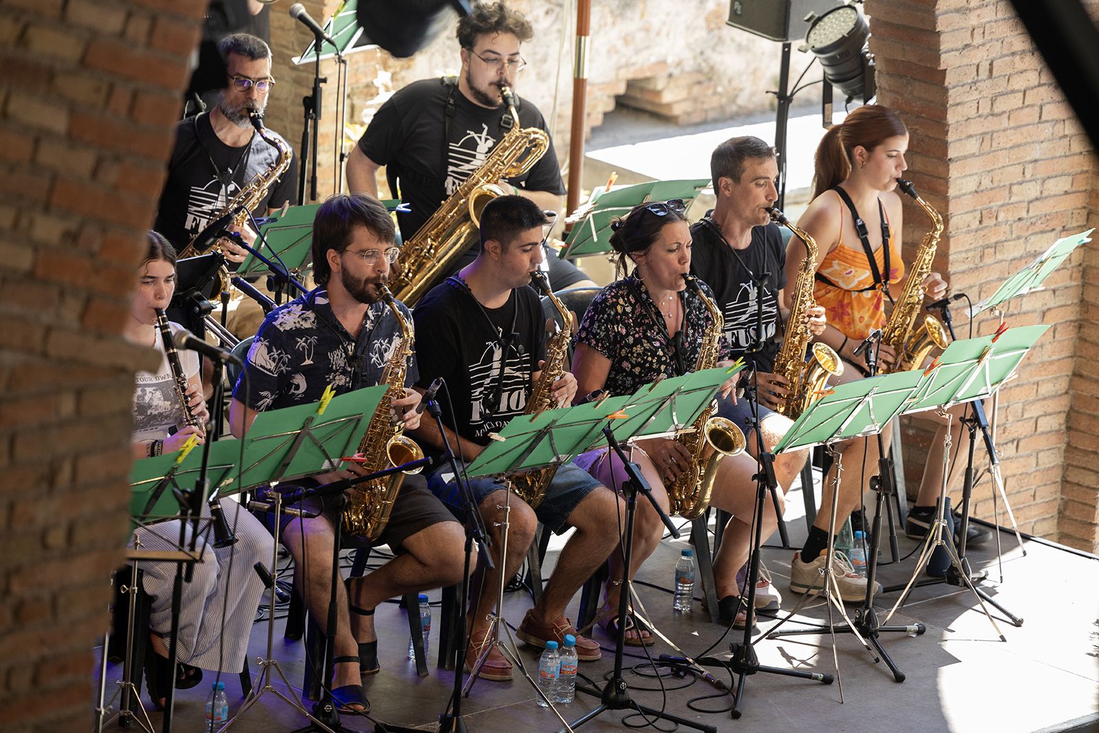 Orquestra Moderna Fusió, en concert. FOTO: Victòria Rovira (TOT Sant Cugat)