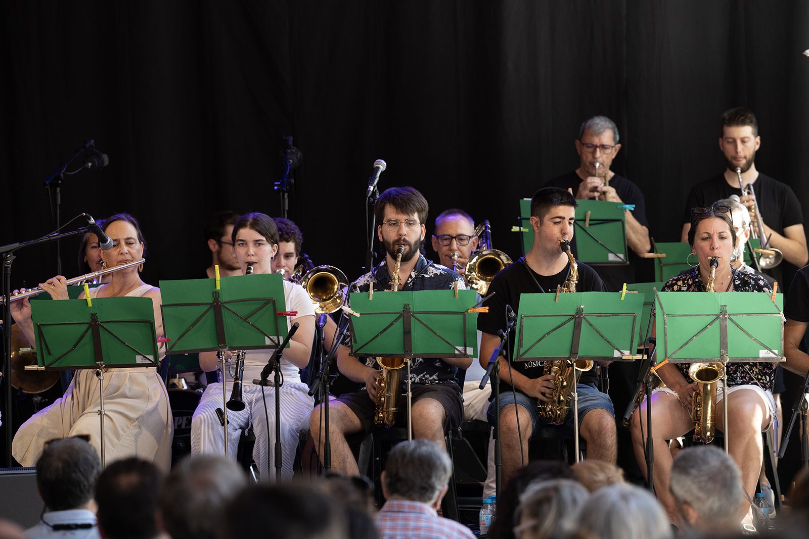Orquestra Moderna Fusió, en concert. FOTO: Victòria Rovira (TOT Sant Cugat)