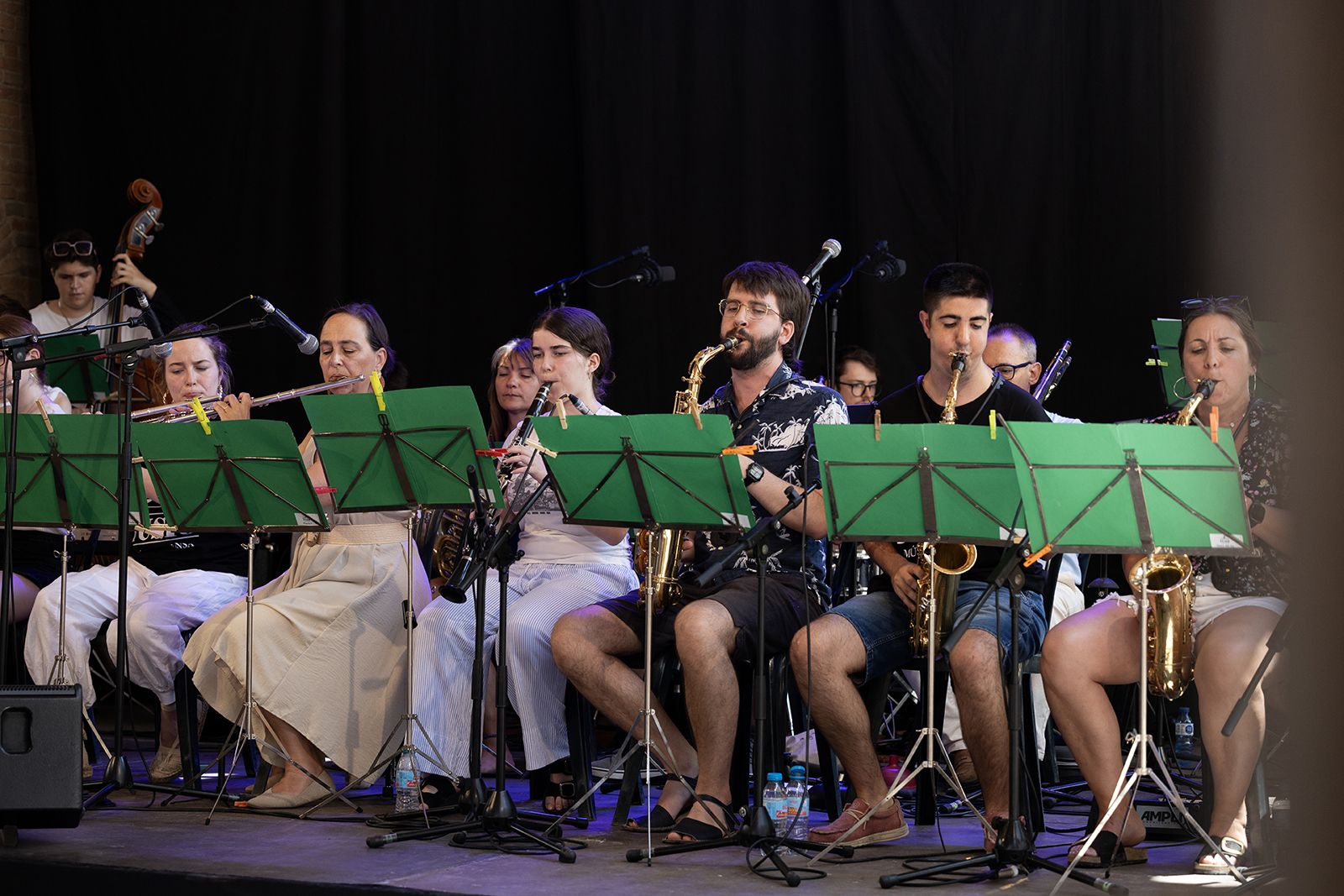 Orquestra Moderna Fusió, en concert. FOTO: Victòria Rovira (TOT Sant Cugat)