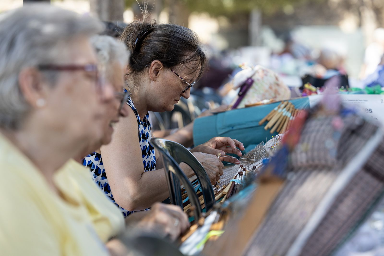 VI Trobada de puntaires. FOTO: Victòria Rovira (TOT Sant Cugat)